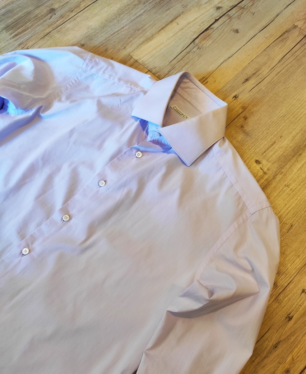 Zilli - Lavender shirt.Like Dior or Saint Laurent. - 1