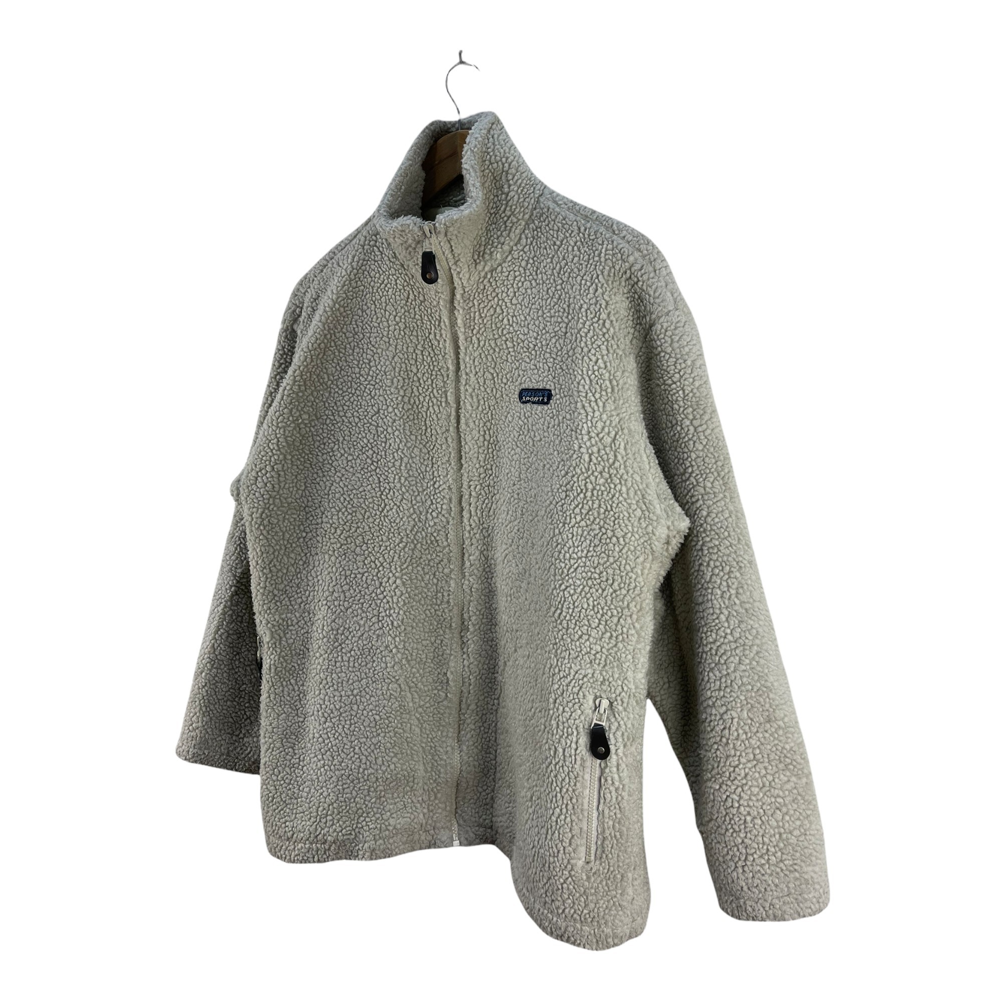 Person's - Vintage Persons Sports Fleece Jacket - 4