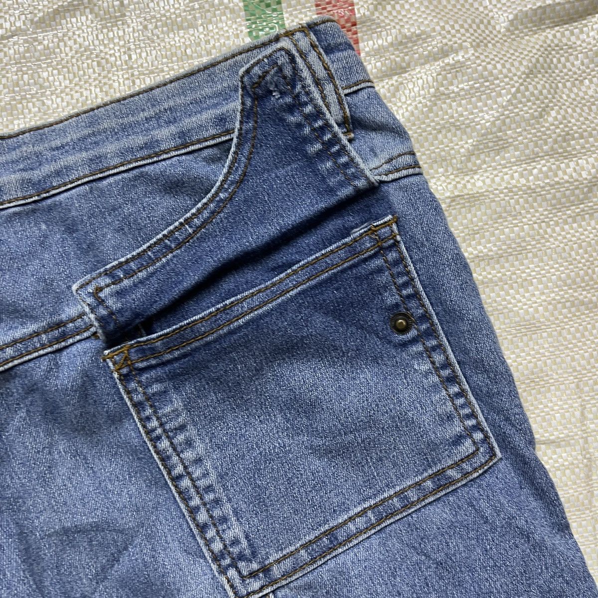 Flared Boot Cut Denim Jeans Japanese Brand - 15