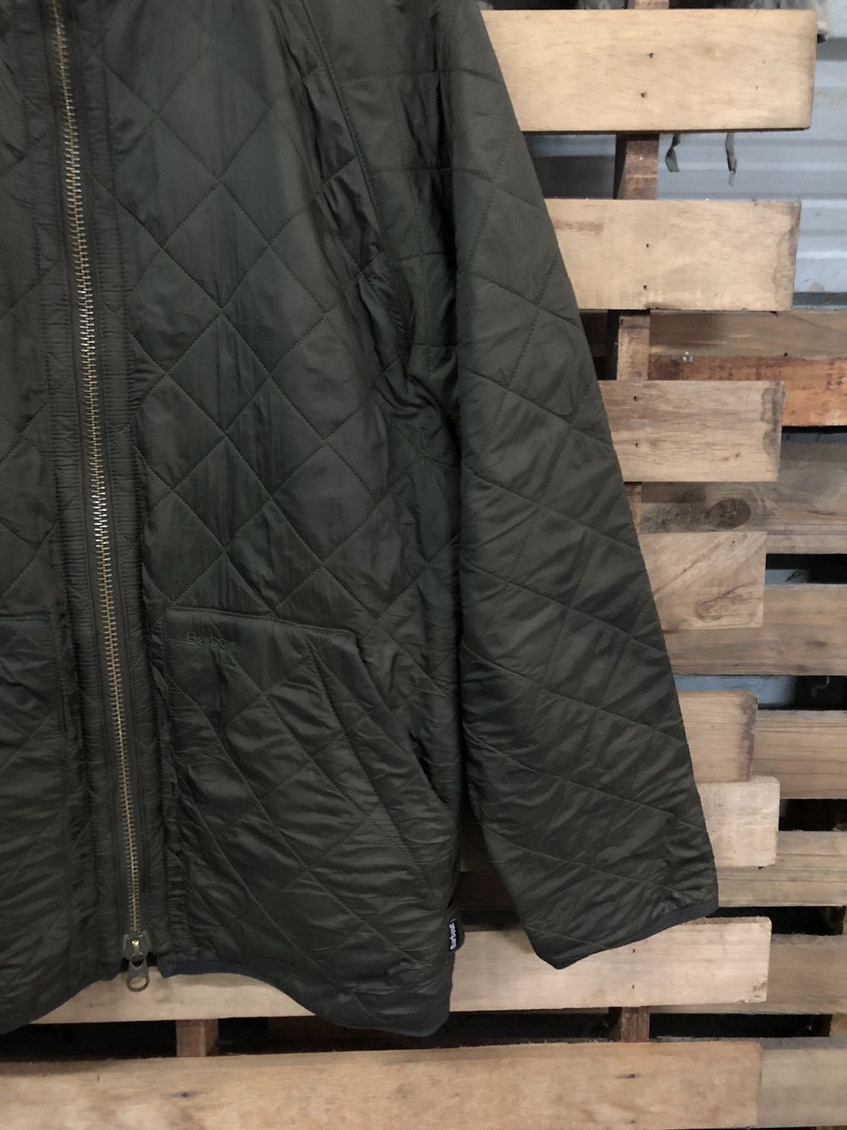 Barbour Lined Quilted Down Jacket - 4