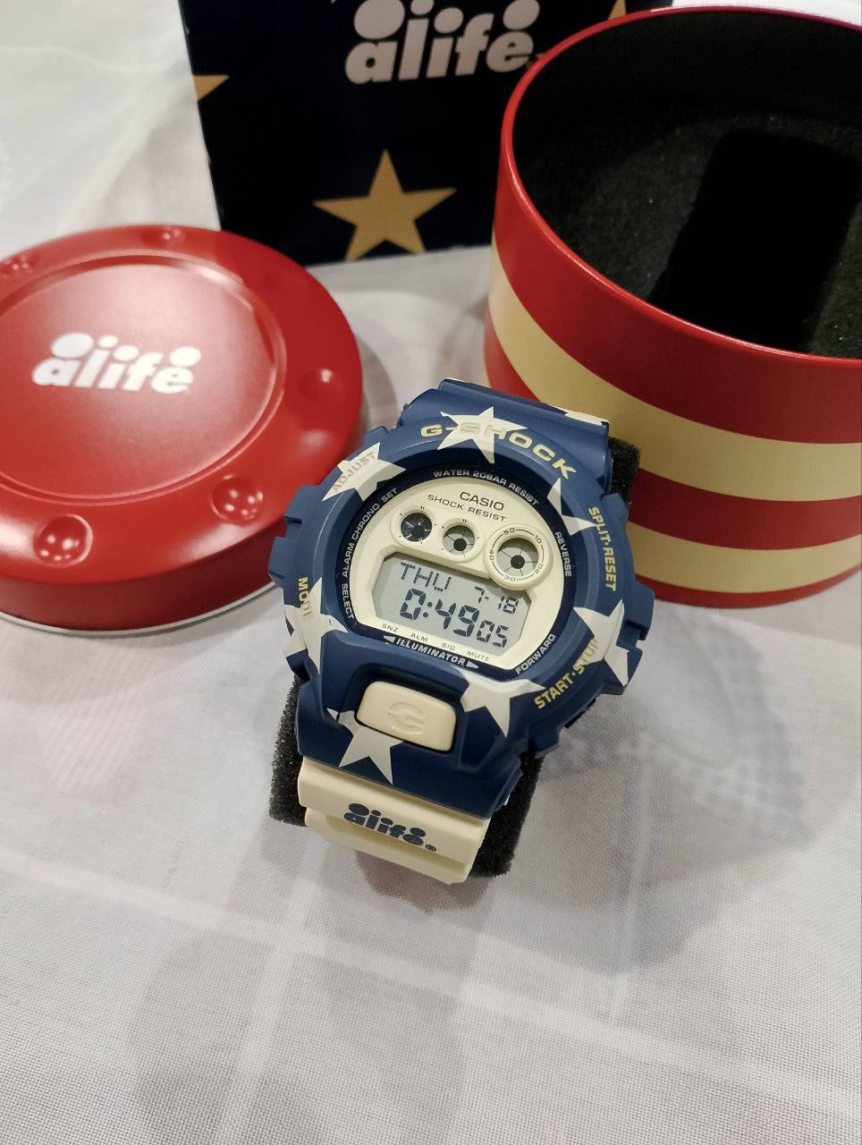 Limited Edition CASIO G-SHOCK x ALIFE GD-X6900AL-2 USA Flag - 1