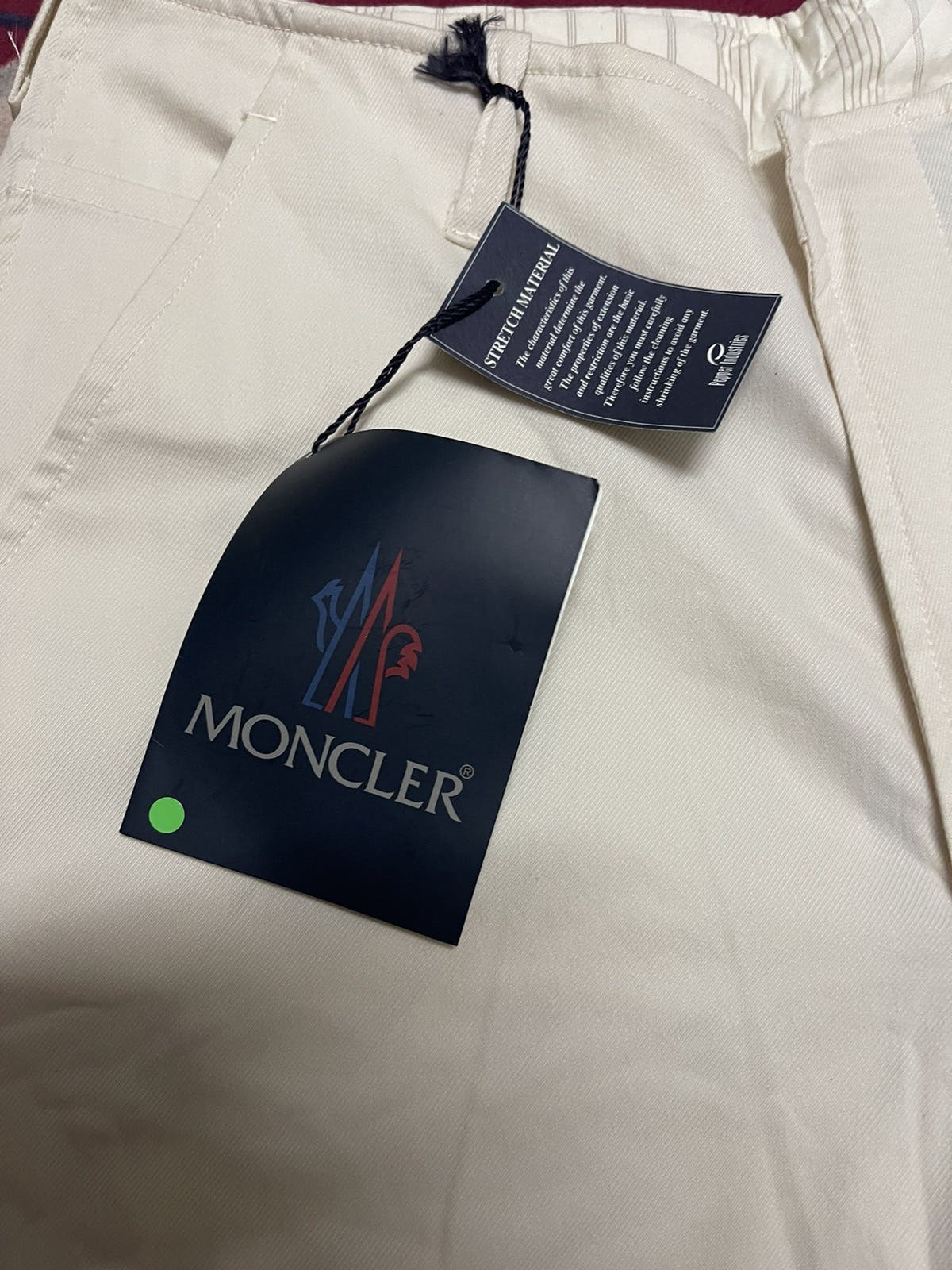 Vintage Moncler cotton wide pants - 4