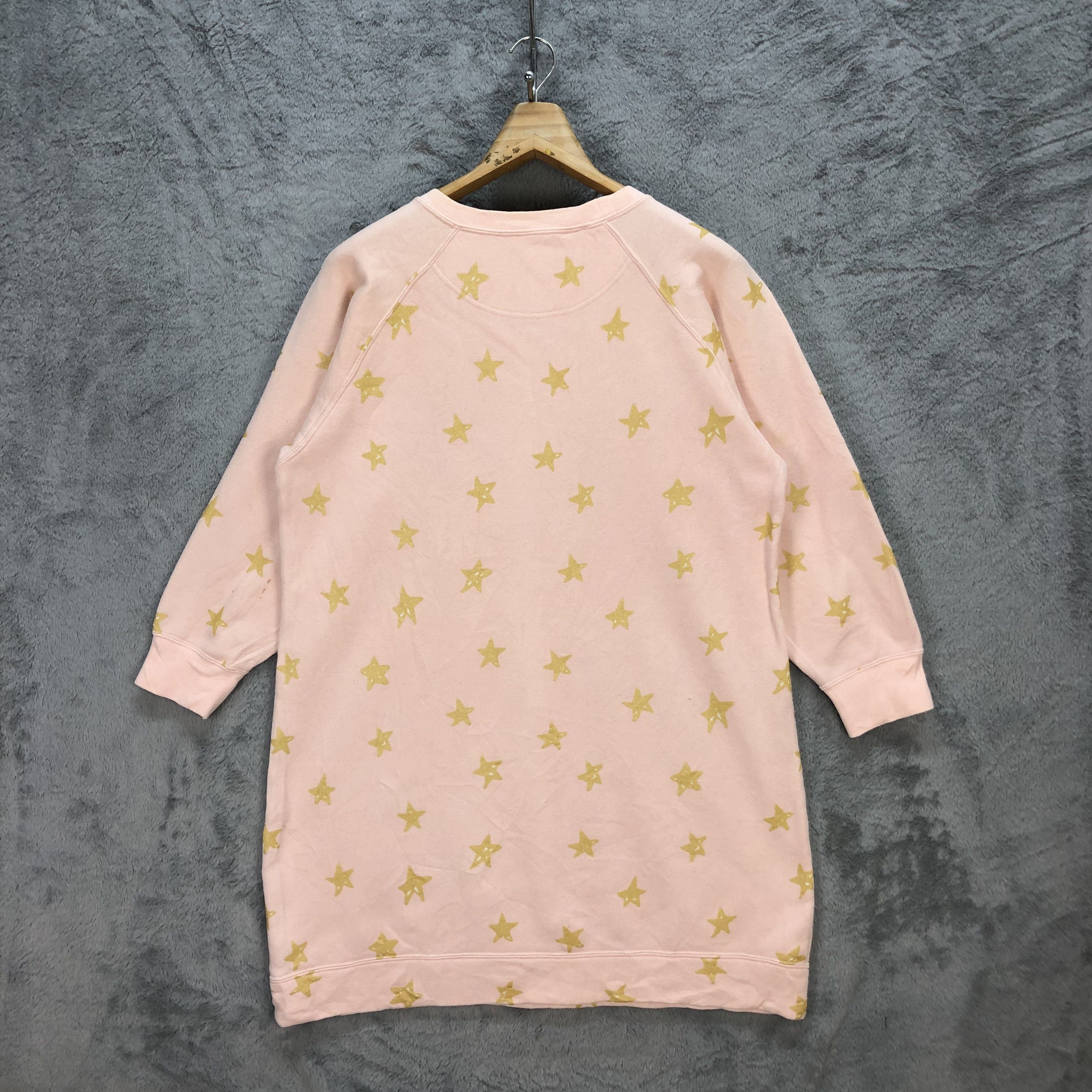 Tsumori Chisato Sleep Star Fleece Long Sweatshirts #5682-202 - 13