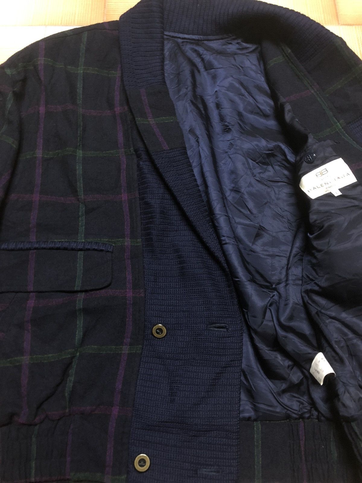 💰BINDING OFFER 💸 Tartan BALENCIAGA Bomber Jacket - 4