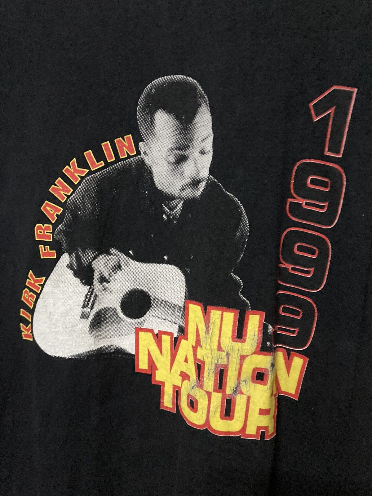Vintage 1999 Kirk Franklin NU Tour Tshirt - 5