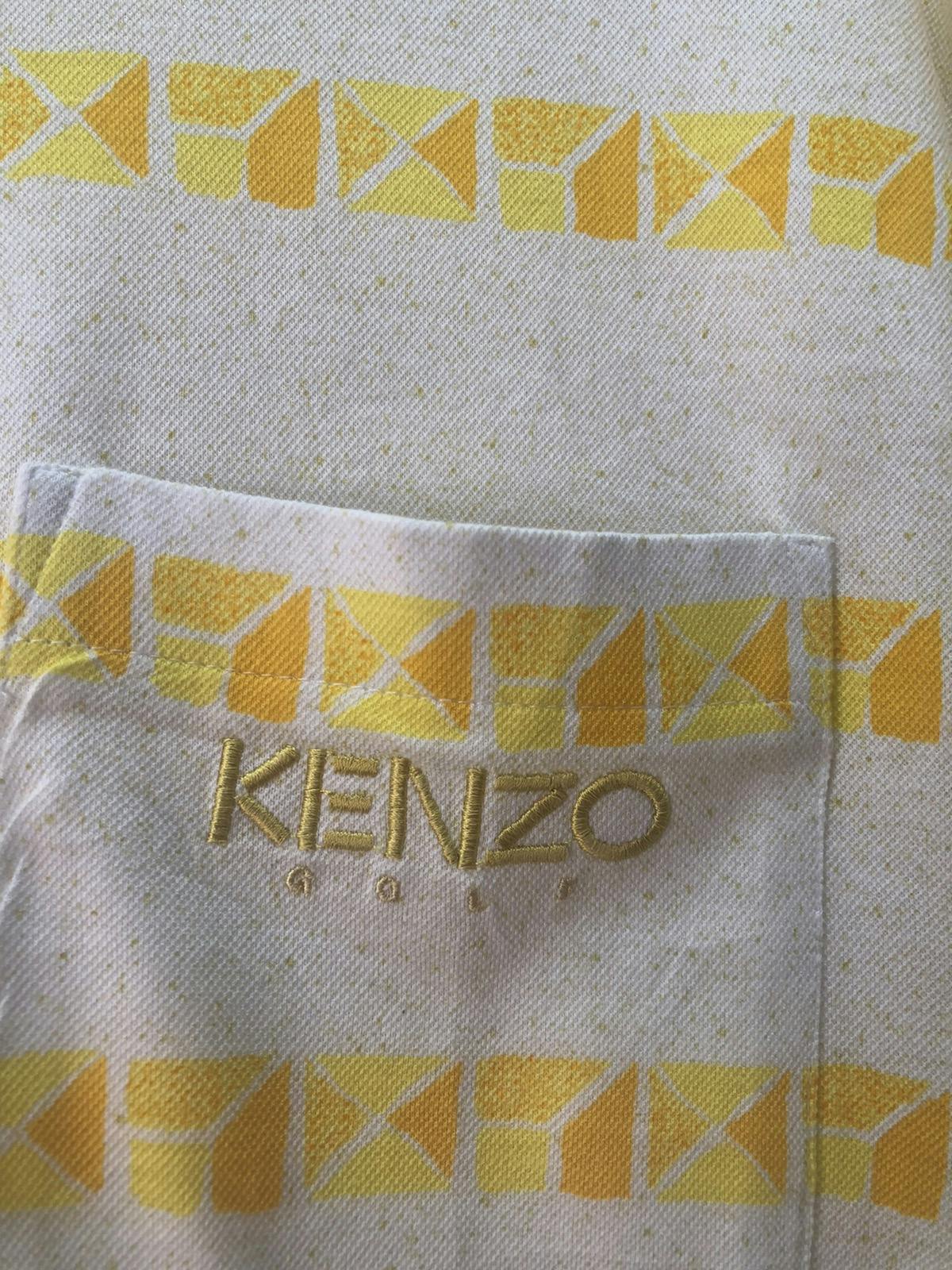 Vintage KENZO Golf Polo Shirt Japan - 3