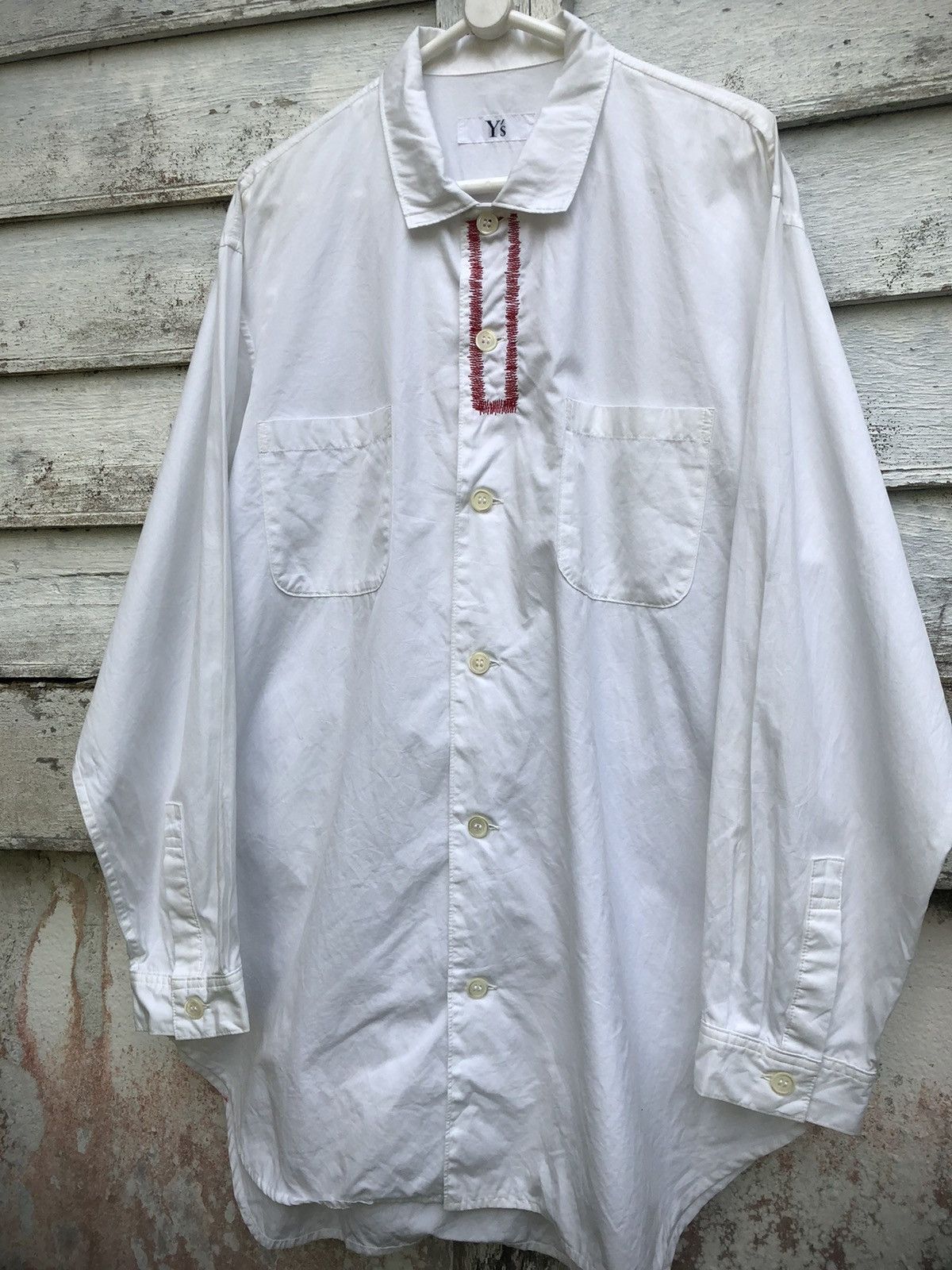 Vintage Y's Yohji Yamamoto Oversized Baggy Button Shirt - 4