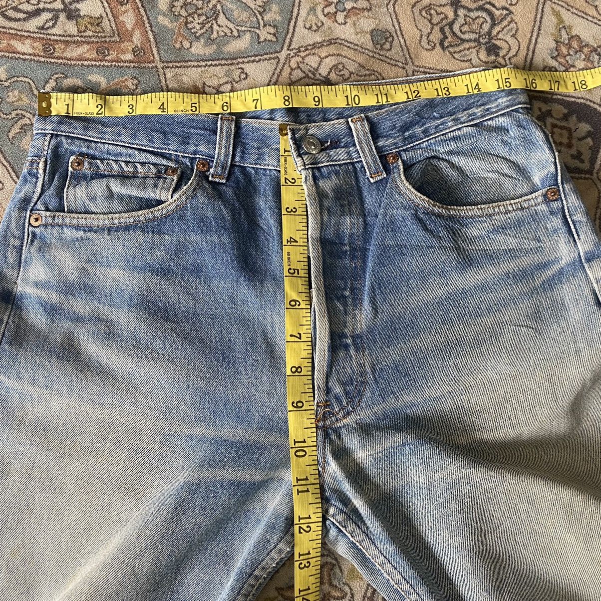 Vintage 80s Levis 501 Distressed Faded Jeans 31x32 - 18