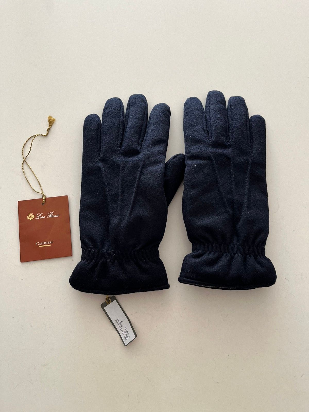 NWT - Loro Piana Ashford Cashmere and Goatskin Gloves - 1