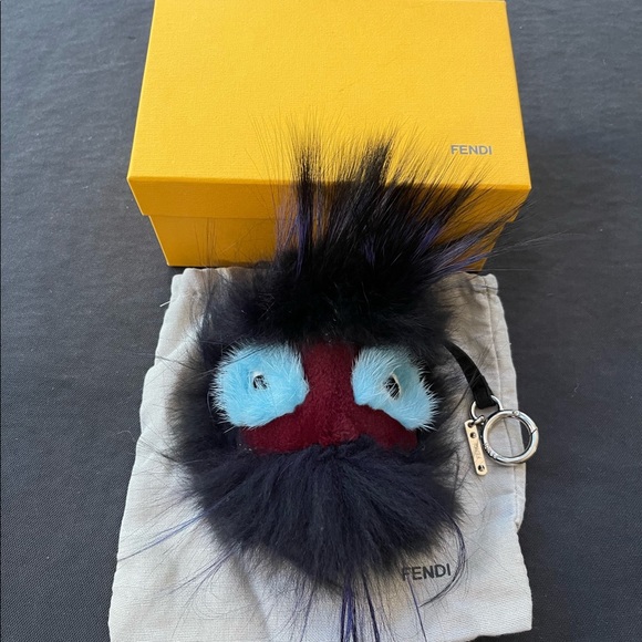 FENDI Monster “Fur Me” Bag Charm NWOT - 3