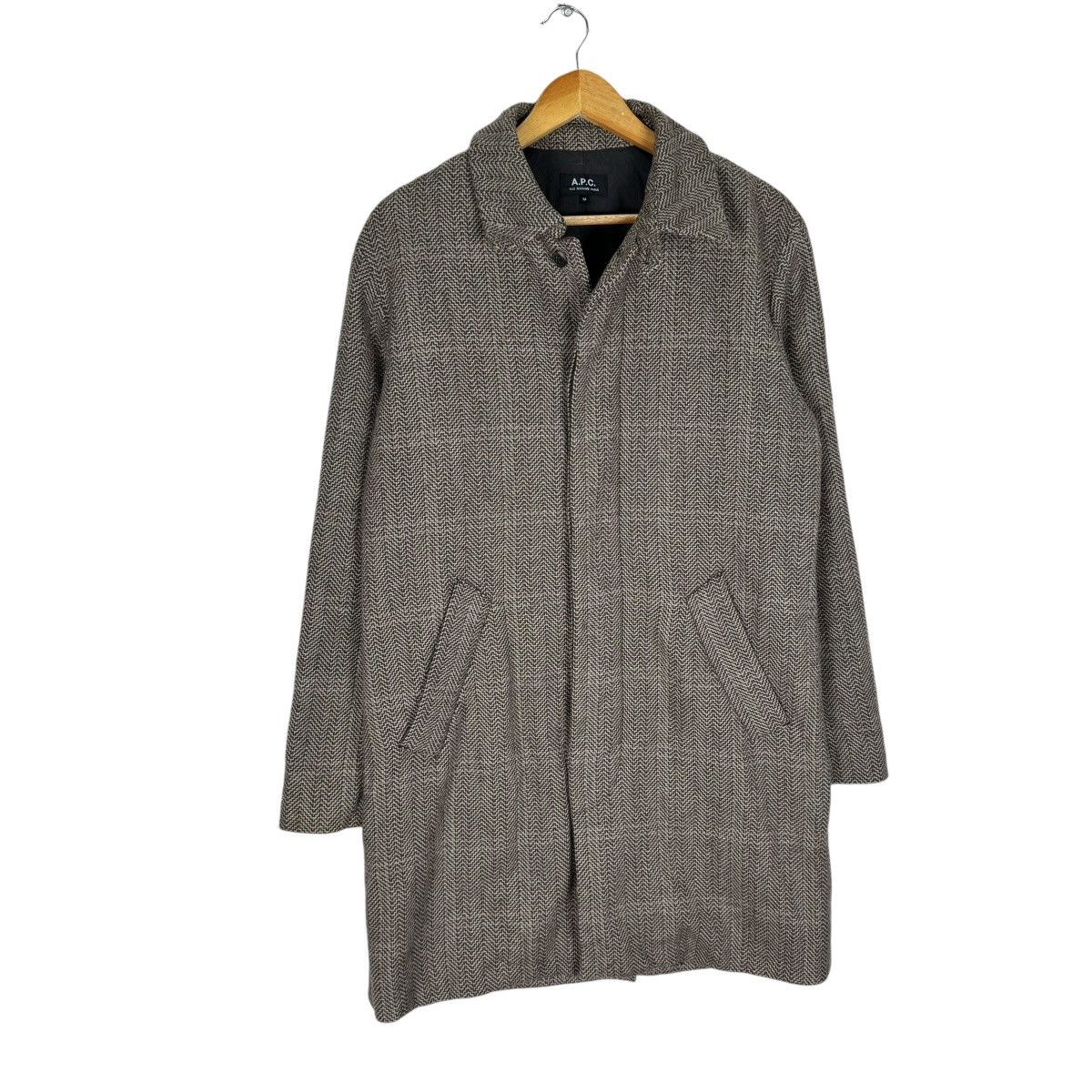 🌟A.P.C RUE PARIS PETE LONG COAT JACKET - 1