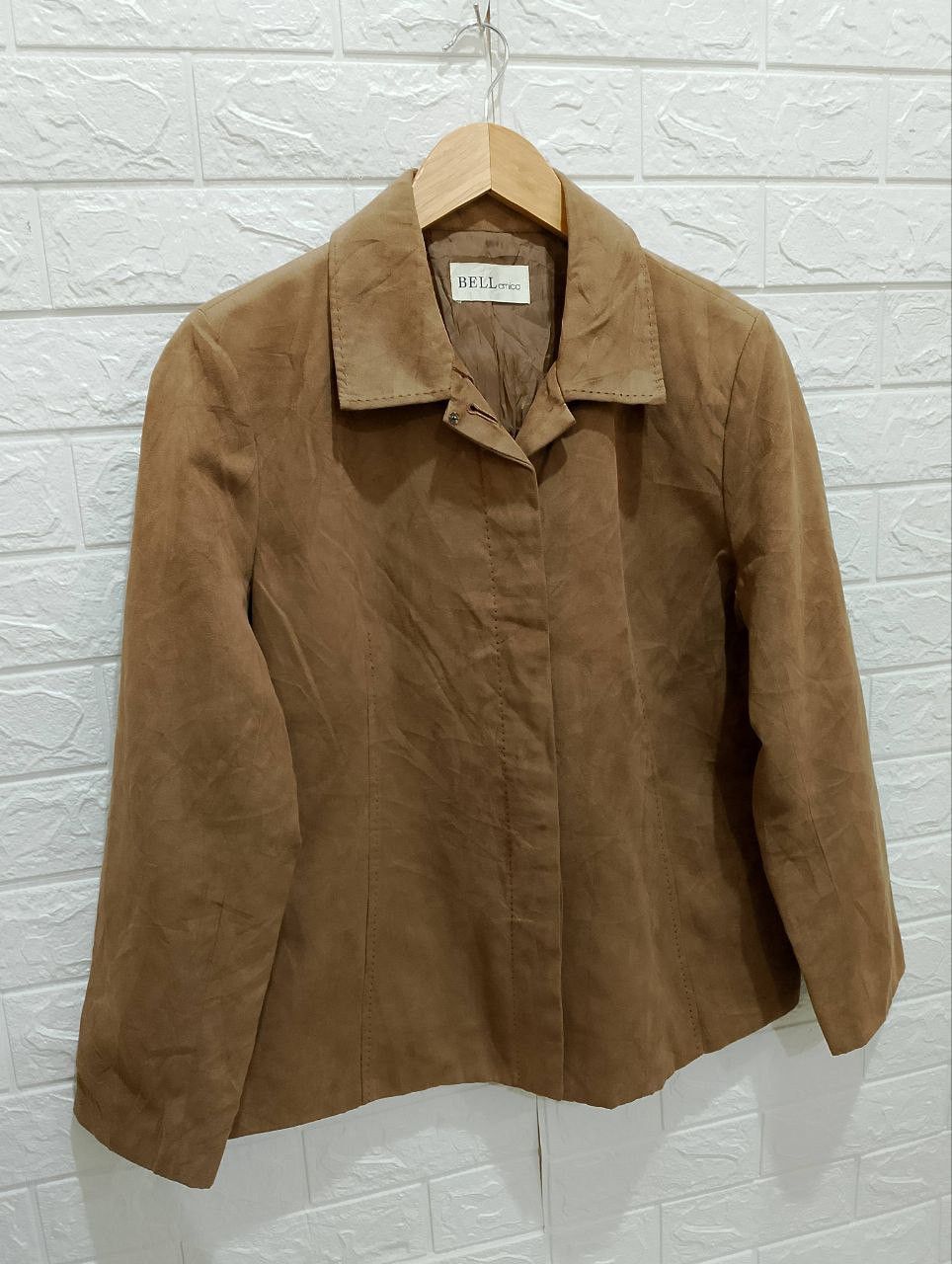Archival Clothing - BELL AMICA Brown Japan Brand Jacket - 4