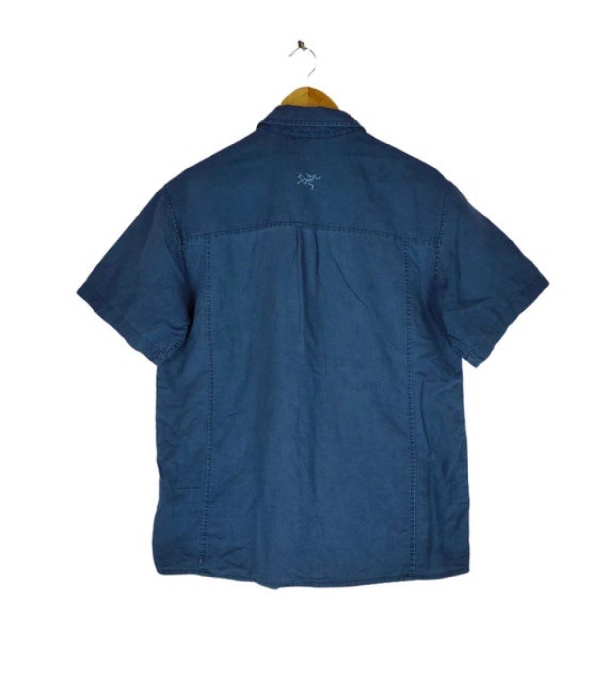 Vintage ARC’TERYX EMBROIDERY LOGO Back Full Button Shirt - 2