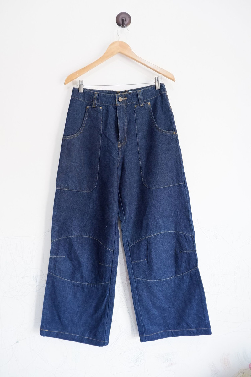 JNCO - Vintage Y2k Gilce Double Knee Super Wide Leg Jeans - 1