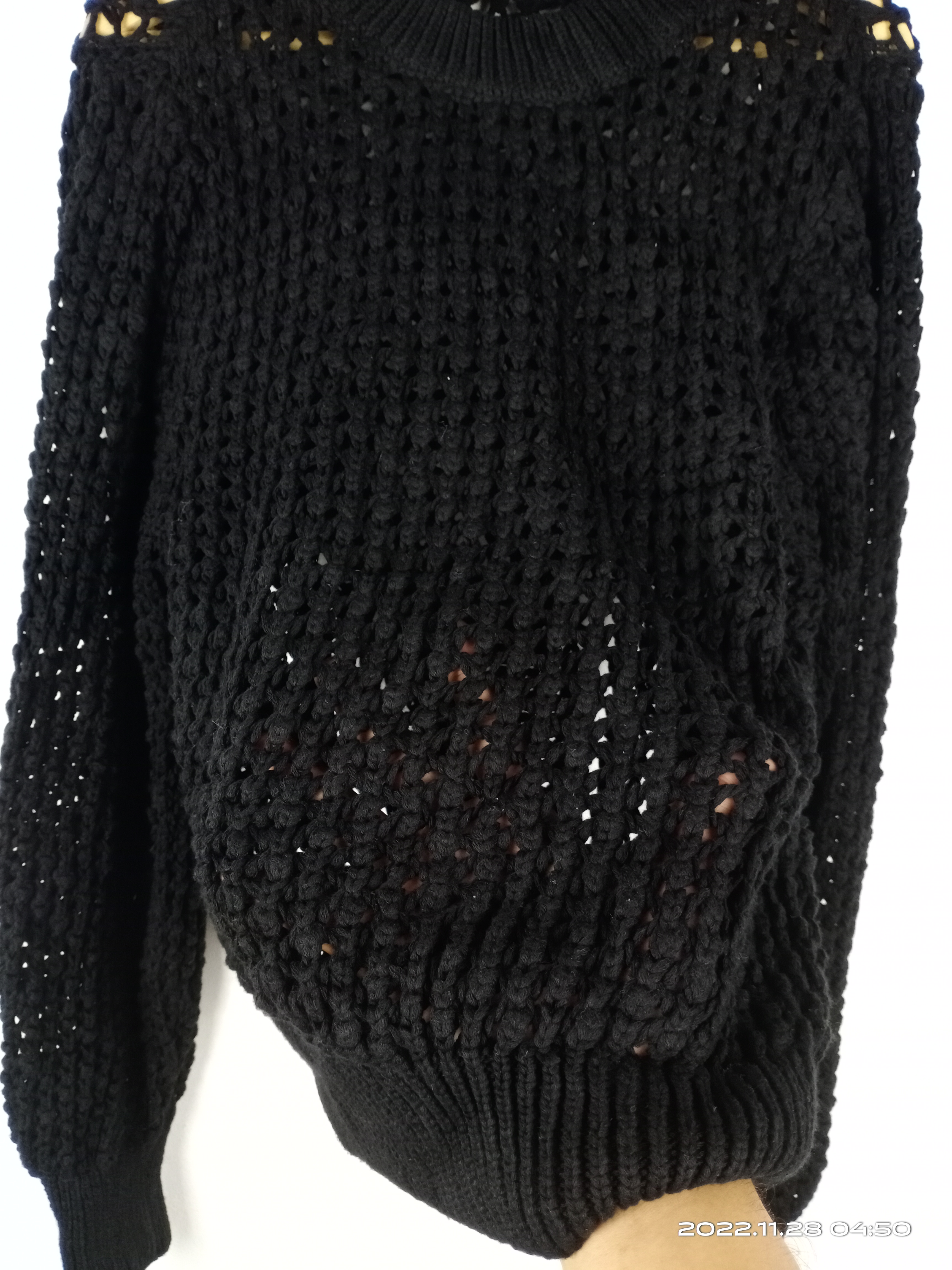 Zara - 💥RARE💥Zara Cable Knit Sweatshirt Nice Design - 2