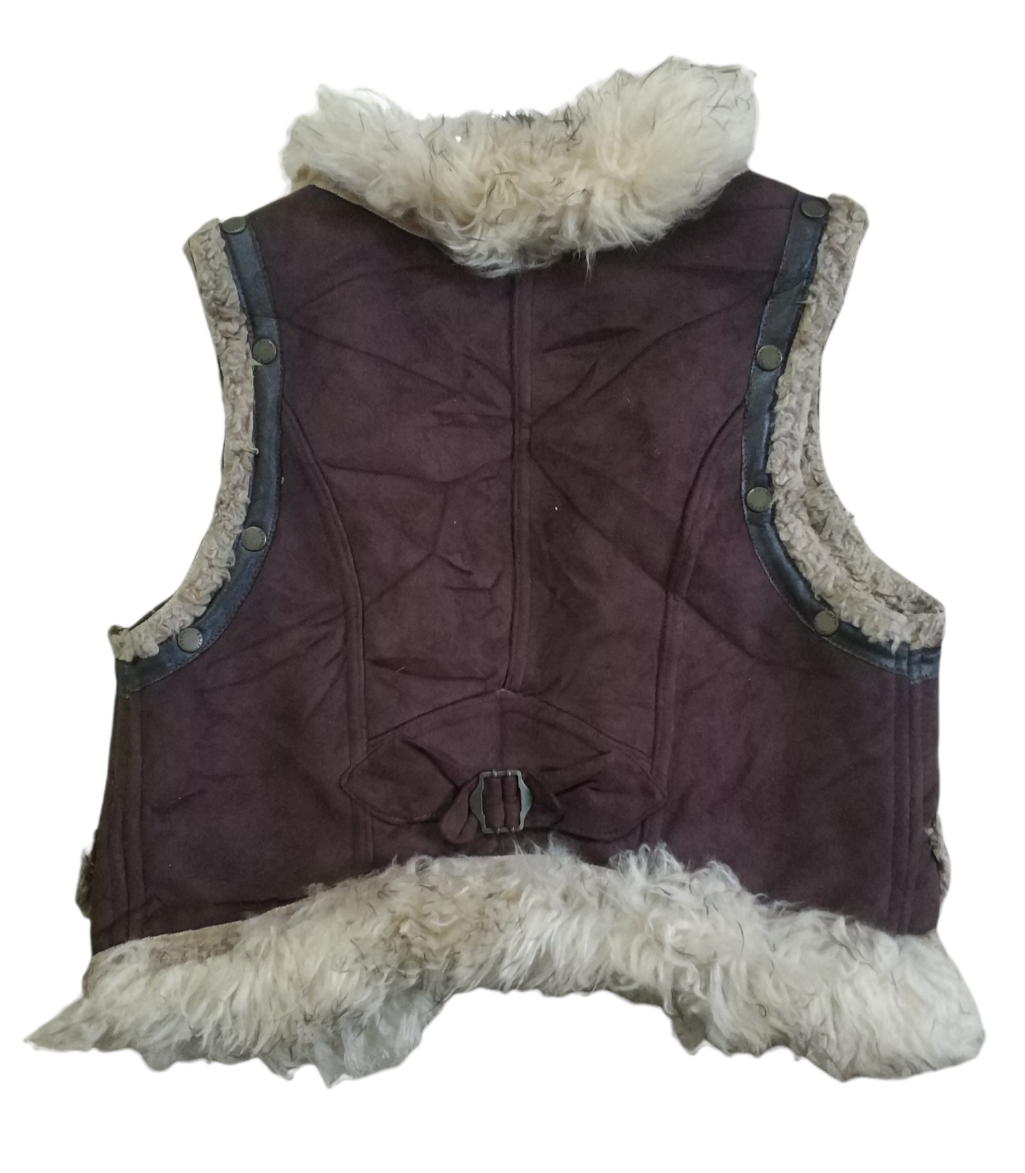 🔥Marc Jacobs Faux Fur Buttonless Vest - 2