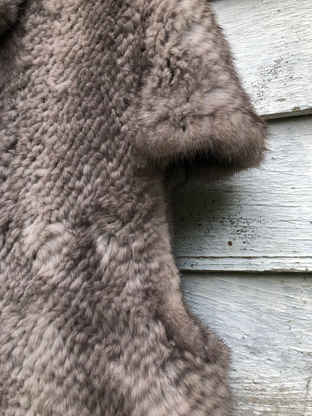 Mink Fur Coat - Fluffy and Comfort Saga Mink Ranched Mink Vest - 4