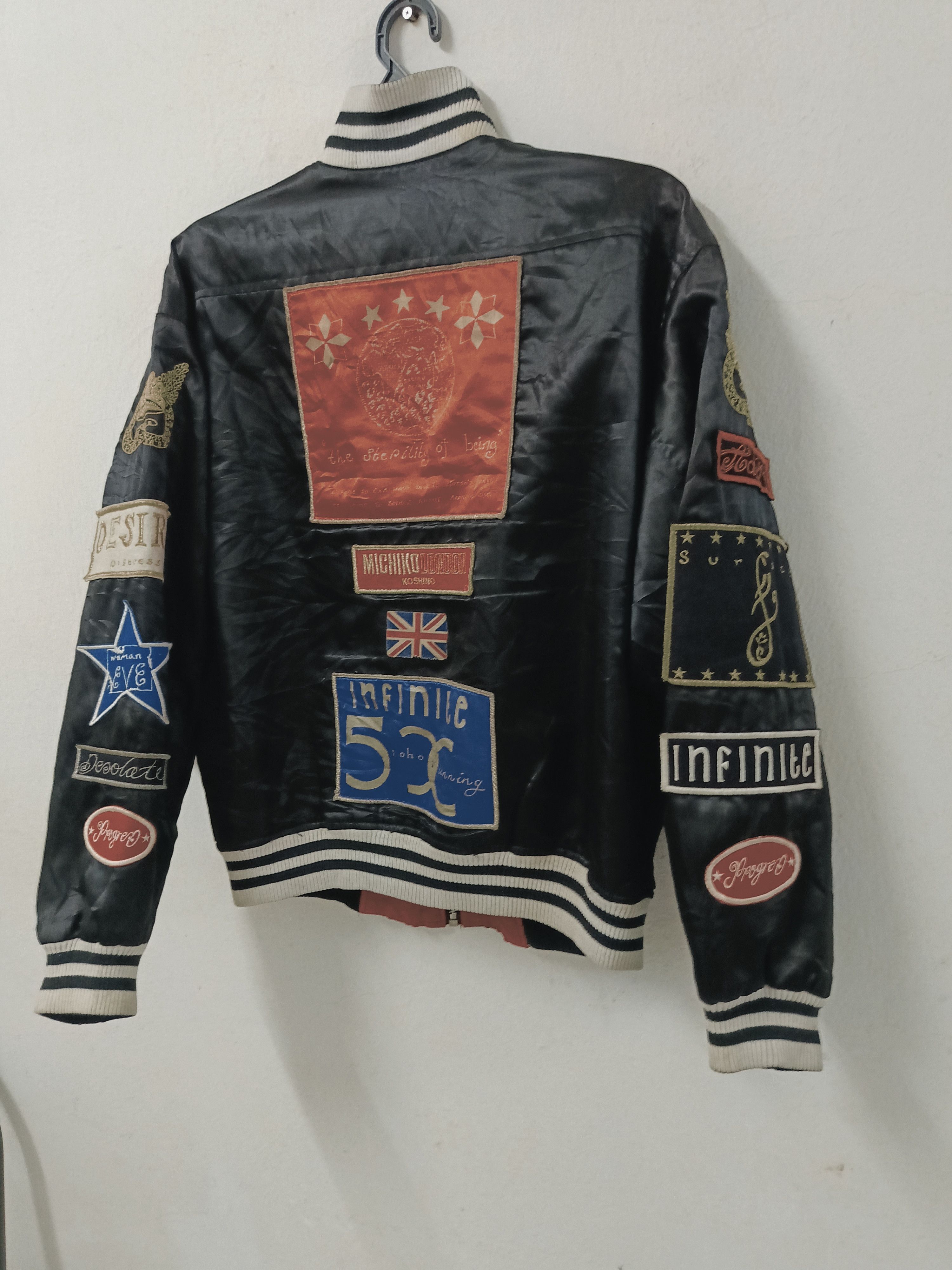 Archival Clothing - Vtg Rare Michiko Koshino Avantgarde Bomber - 7