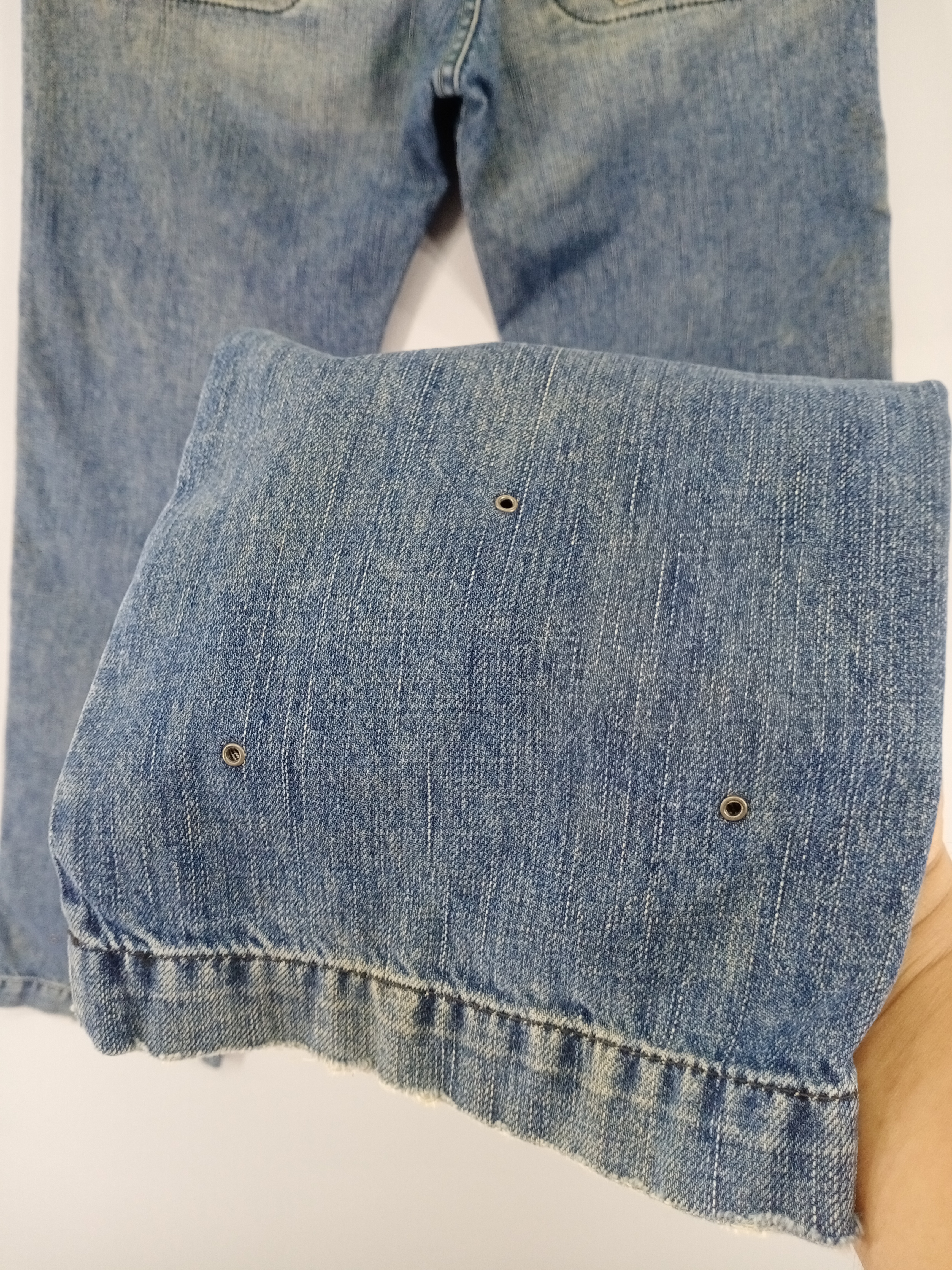 💥RARE💥Diesel Medium Wash Patches Distressed Jeans - 7