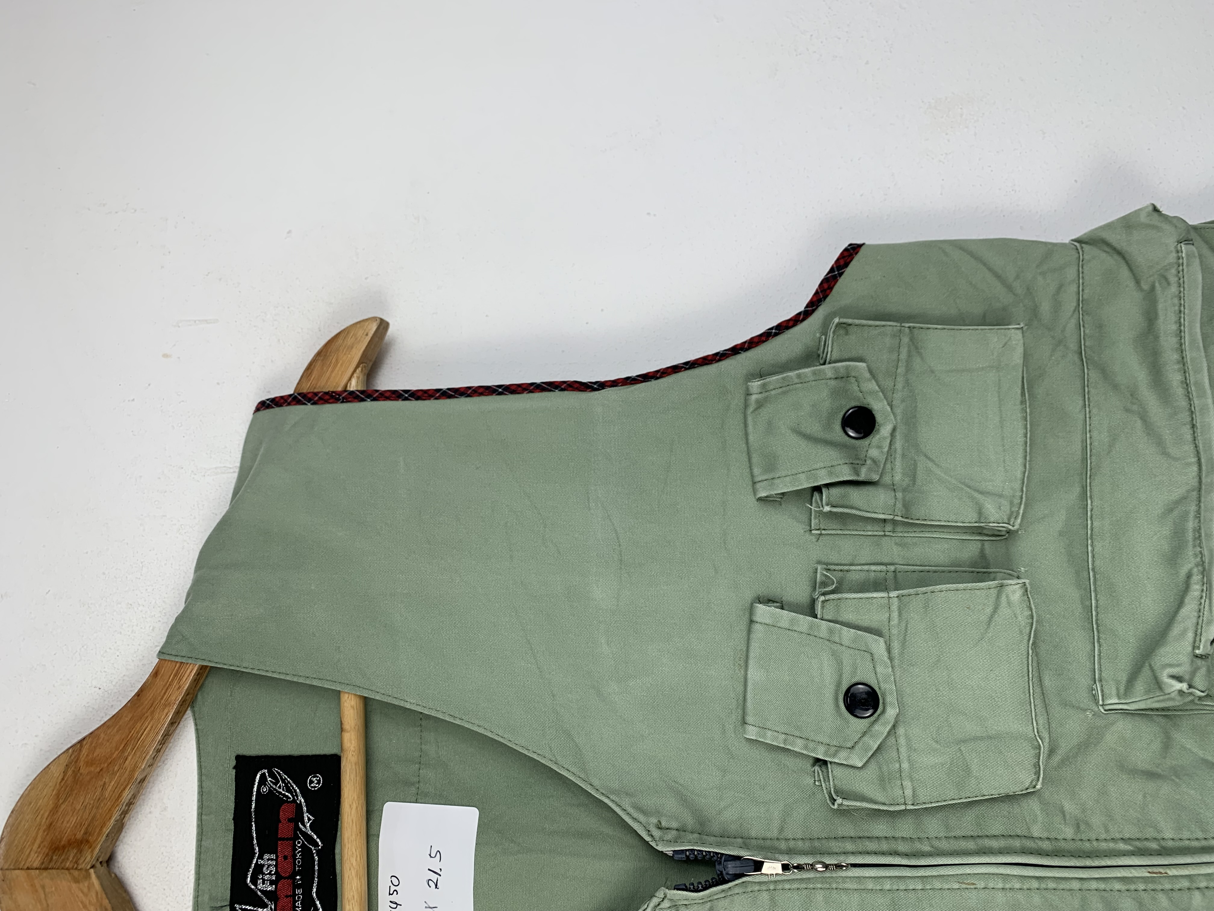 Vintage - Vintage Japanese Brand Cargo Fishing Jacket Vest - 6
