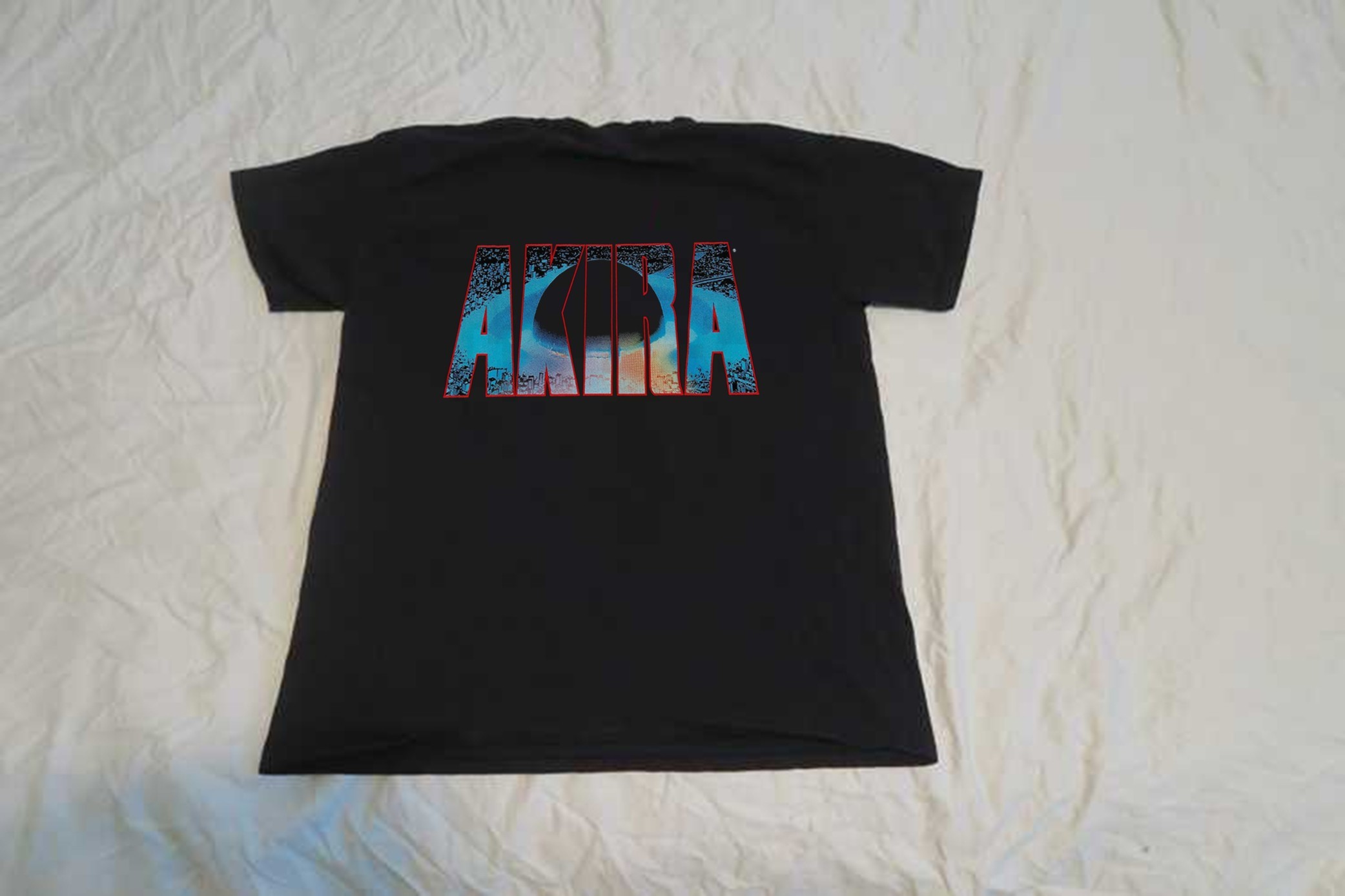 Akira Tetsuo Kaneda Anime Movie Tee Shirt Vtg Style - 2