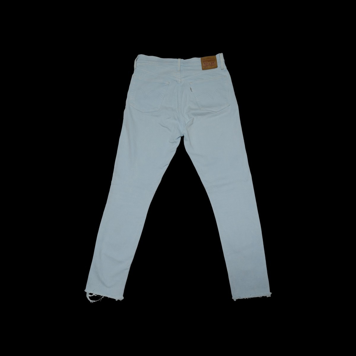 Custom - DEATH NOTE levis anime handmade drawing jeans - 2