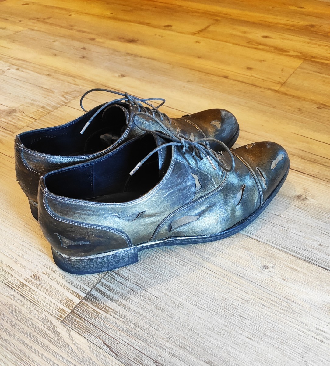 Destroyed derbies.Like Guidi or Yohji Yamamoto - 8