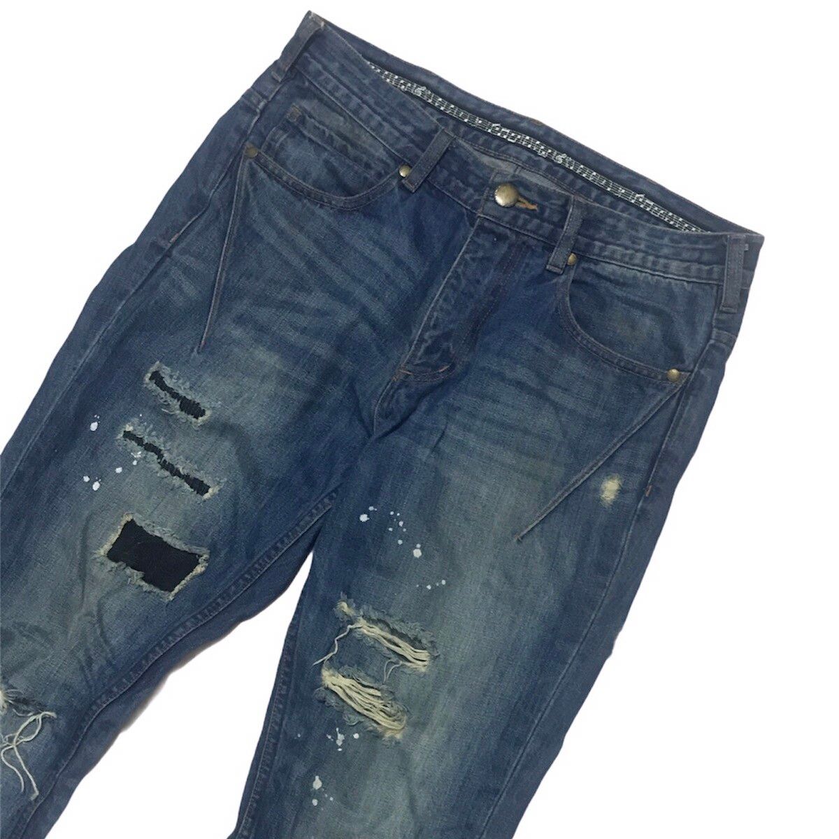 N(N) Number Nine Denim Distressed jeans - 2