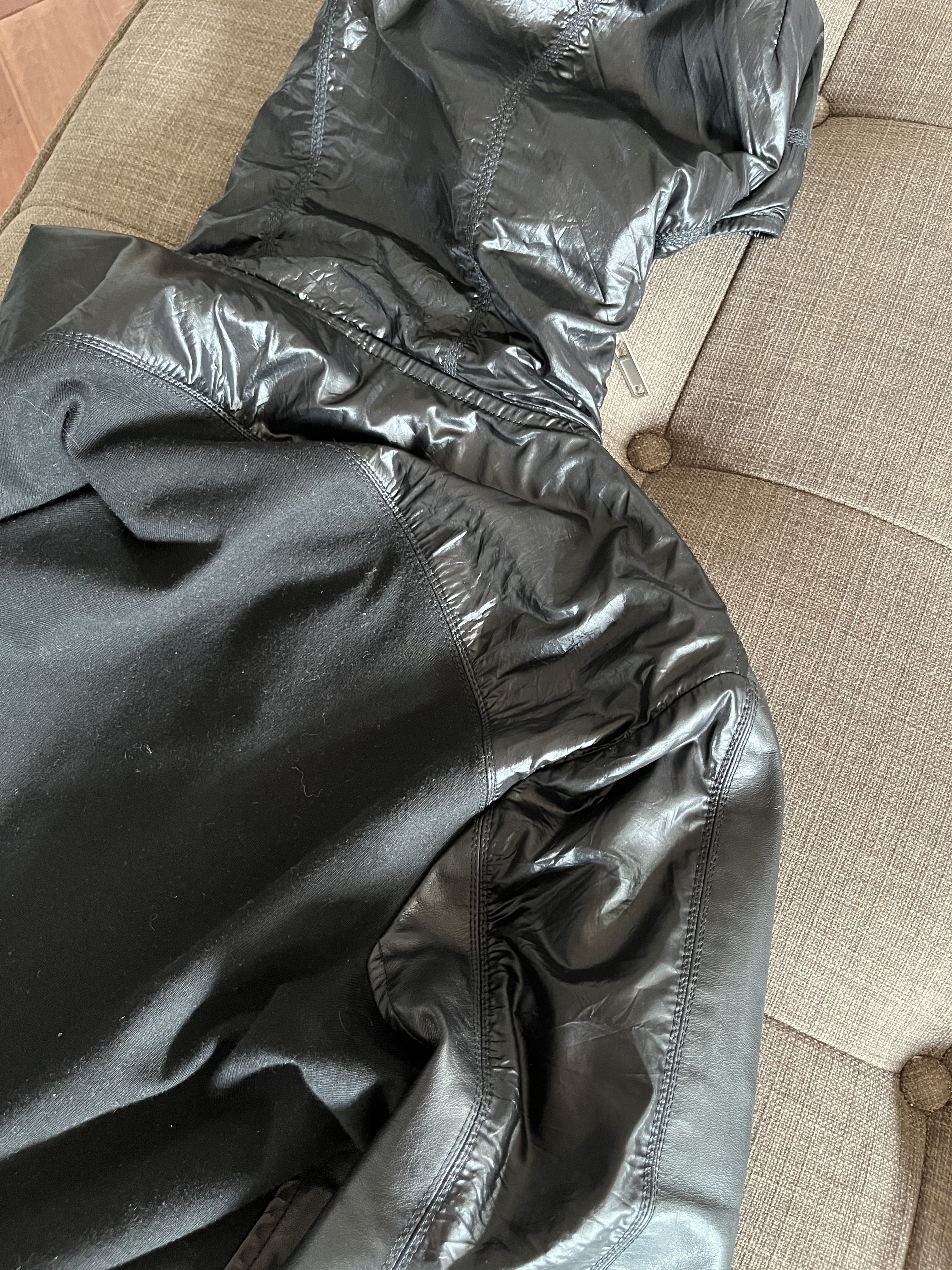 Mainline Hooded Jacket (lamb/nylon/cotton) - 18