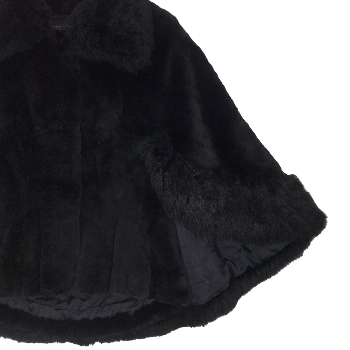 Vintage - Vintage Glamorous Comfy Fur Poncho Jacket - 4