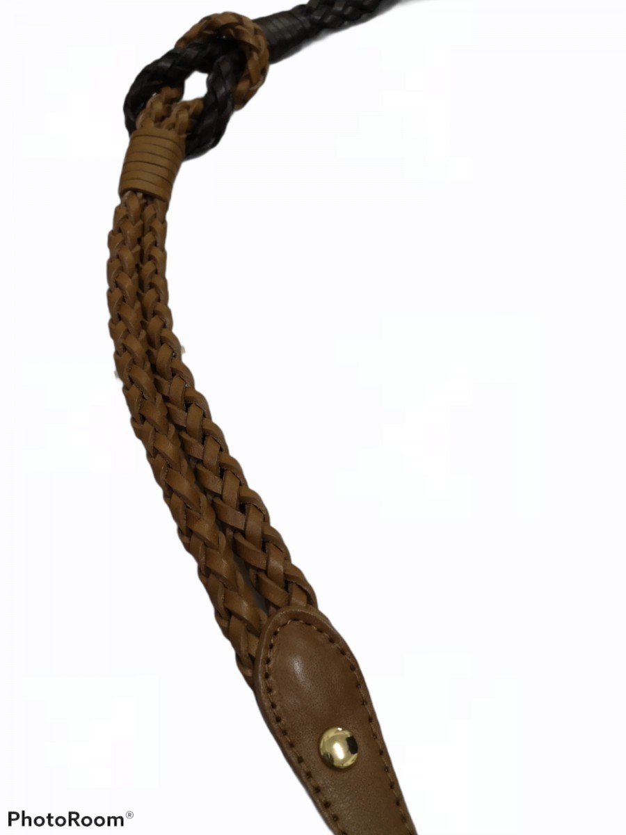 Very Rare - Rare Woven Leather Belt - 6
