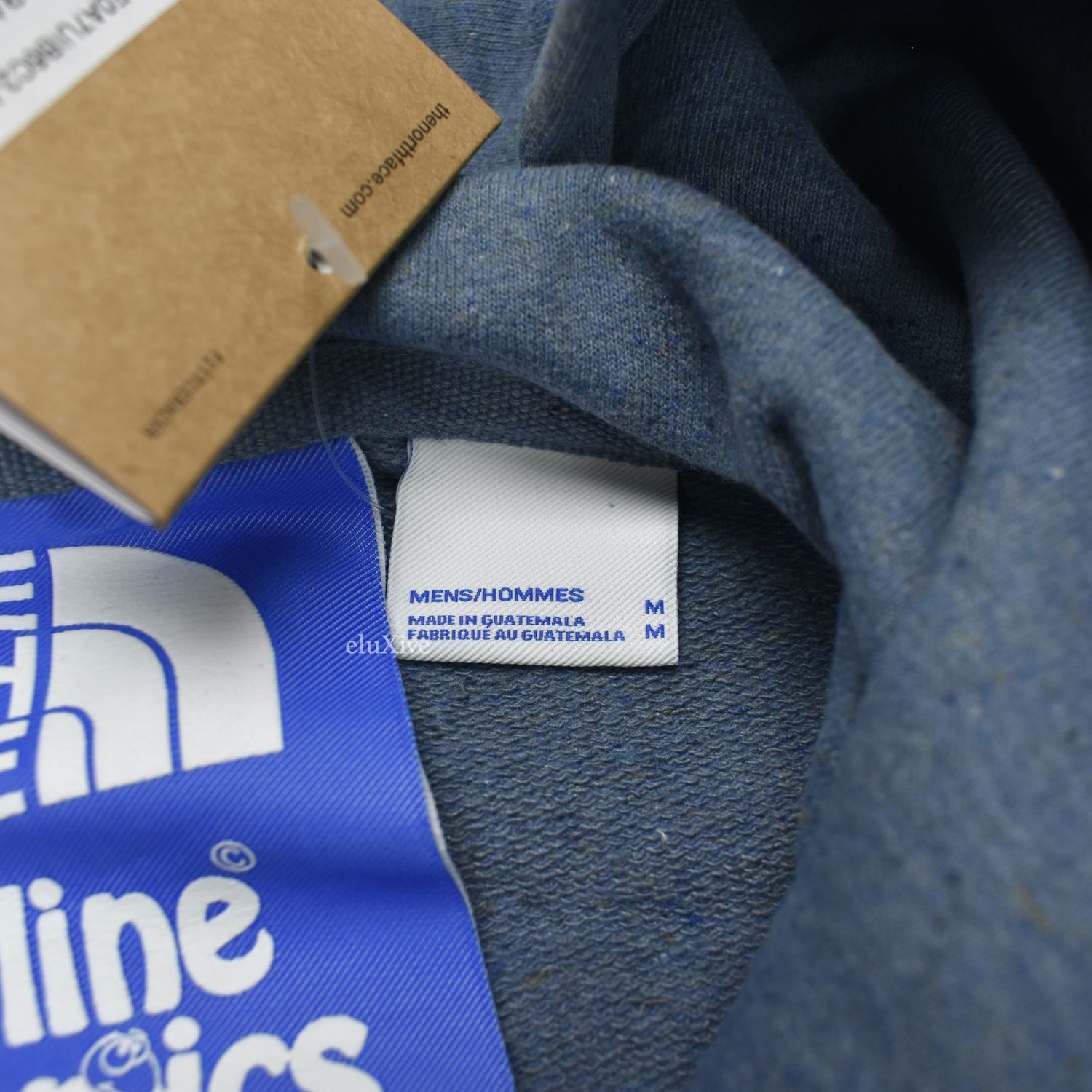 Online Ceramics The North Face Blue Snail Logo Hoodie - 4