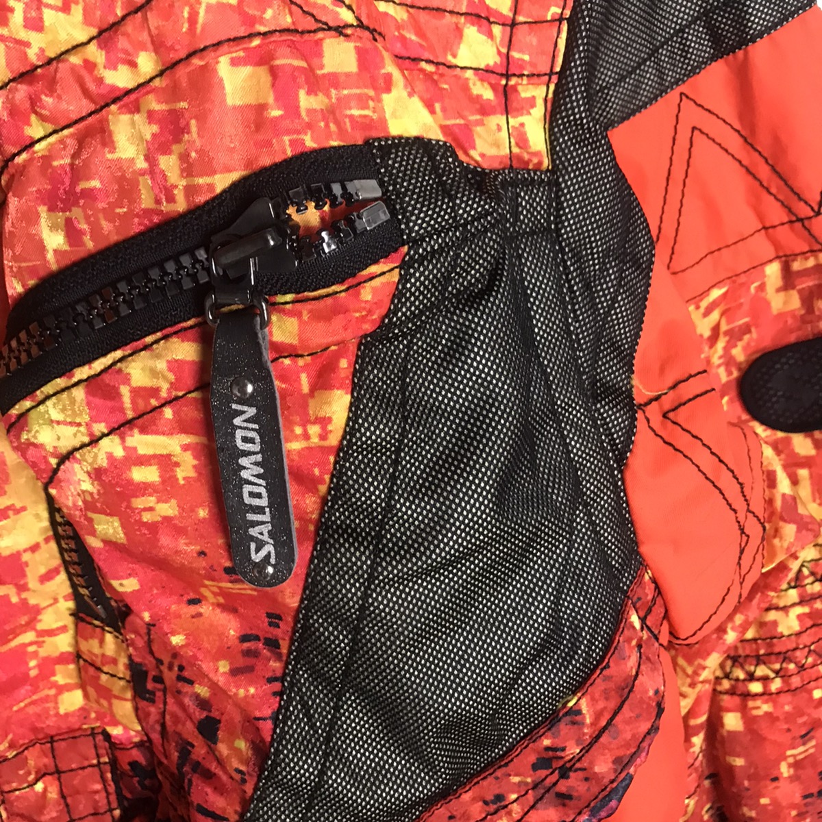Vintage salomon multicolor ski jacket - 5