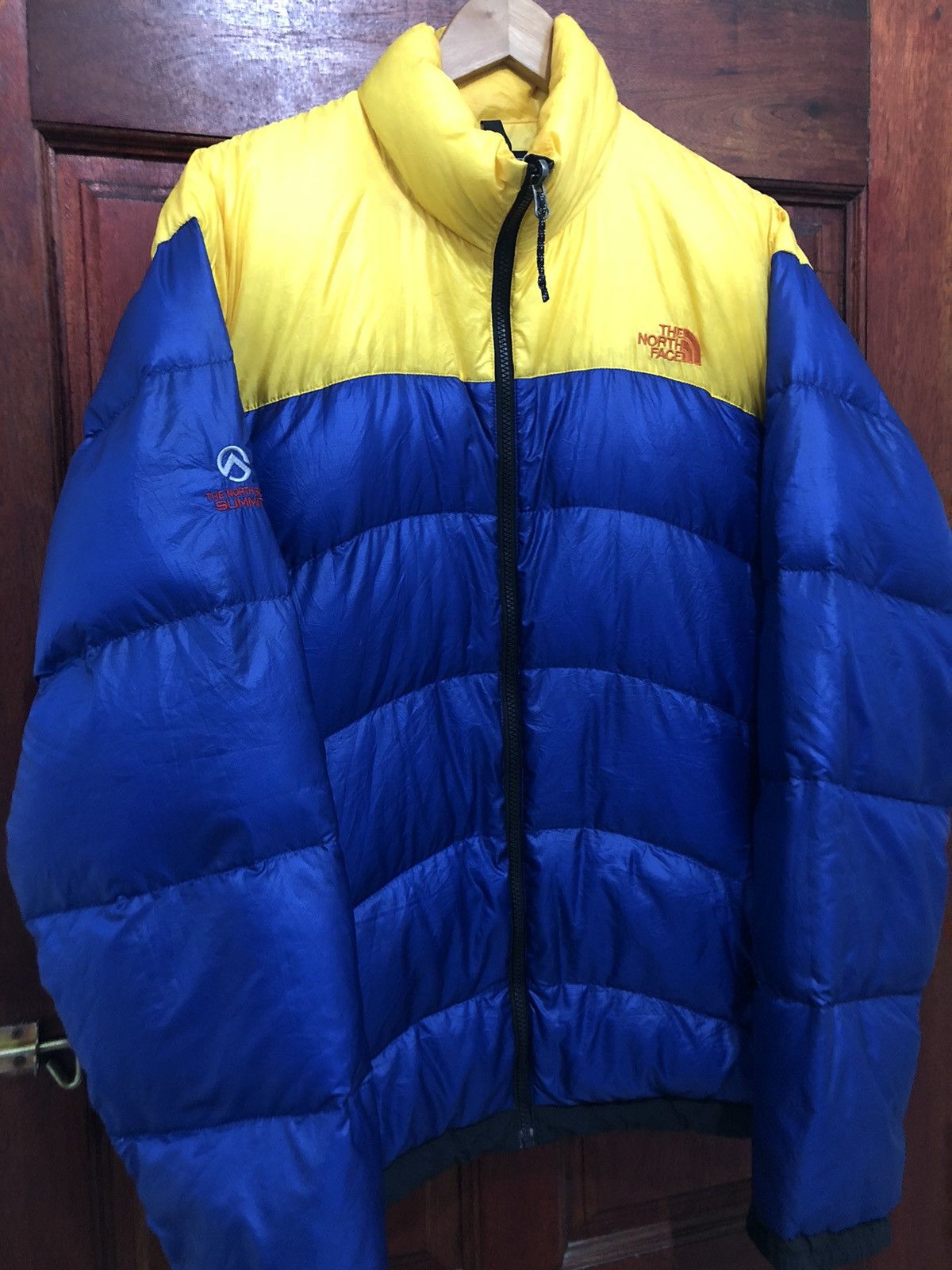 Vintage The North Face Down Puffer Jacket Nice Colour - 4