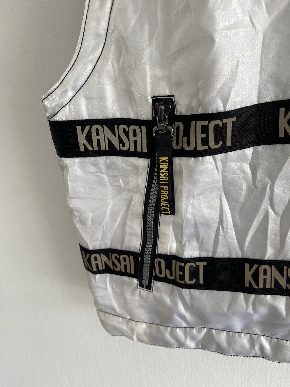 Vintage Kansai Project Vest Hoodie By Kansai Yamamoto - 10