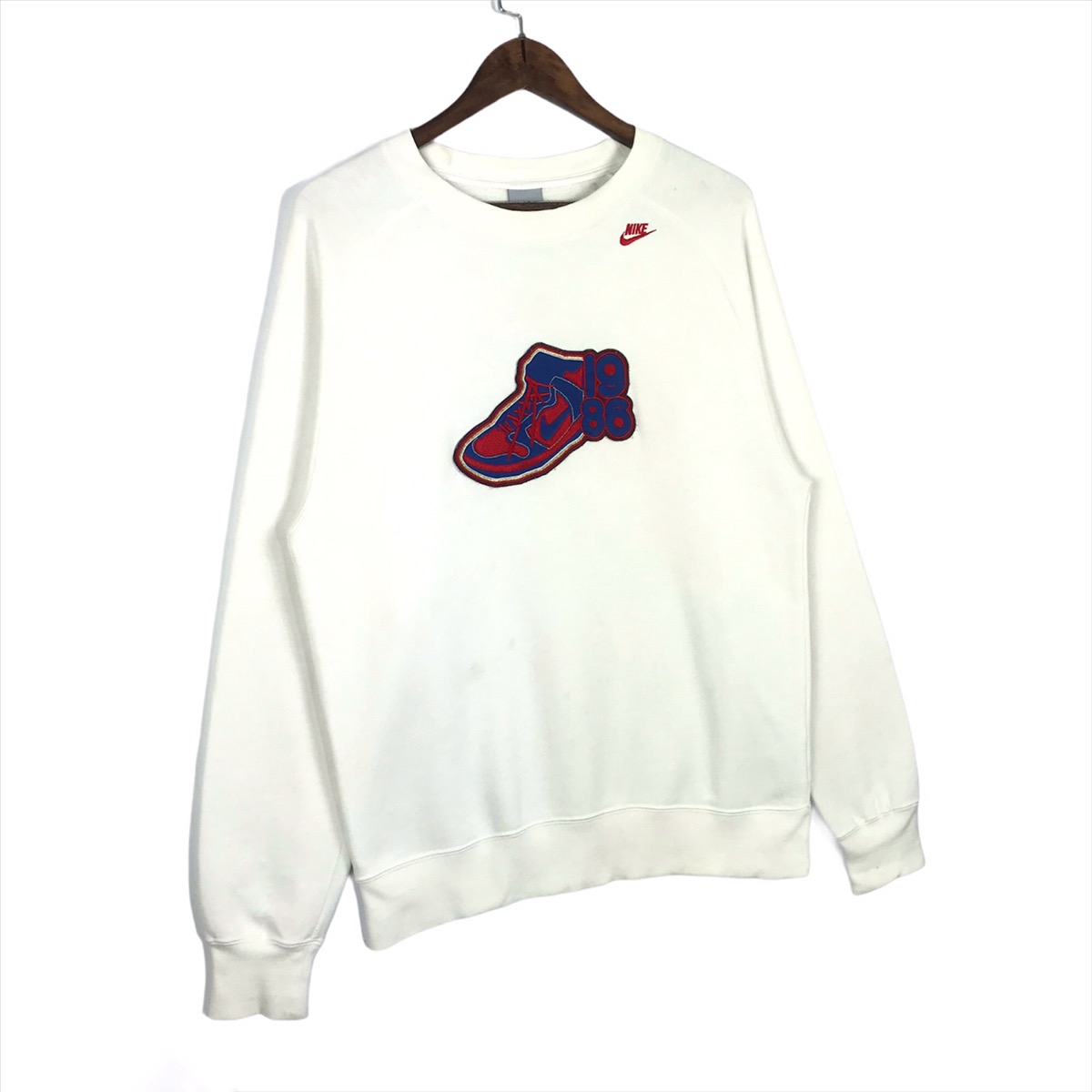 Nike Air Dunk Shoes Sweatshirt Crewneck Embroidery Big Logo - 3