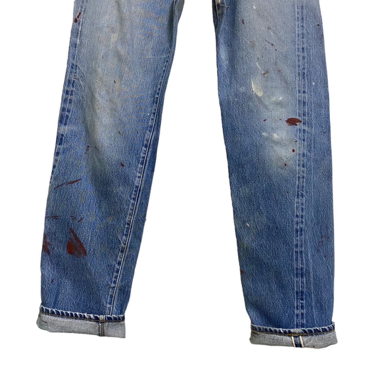 Vintage 80s Levis 501 Redline Jeans Painter Distressed - 7