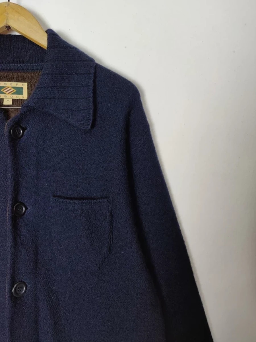 Joseph Abboud - Wool Knitwear Coat Light Outerwear Jacket - 4