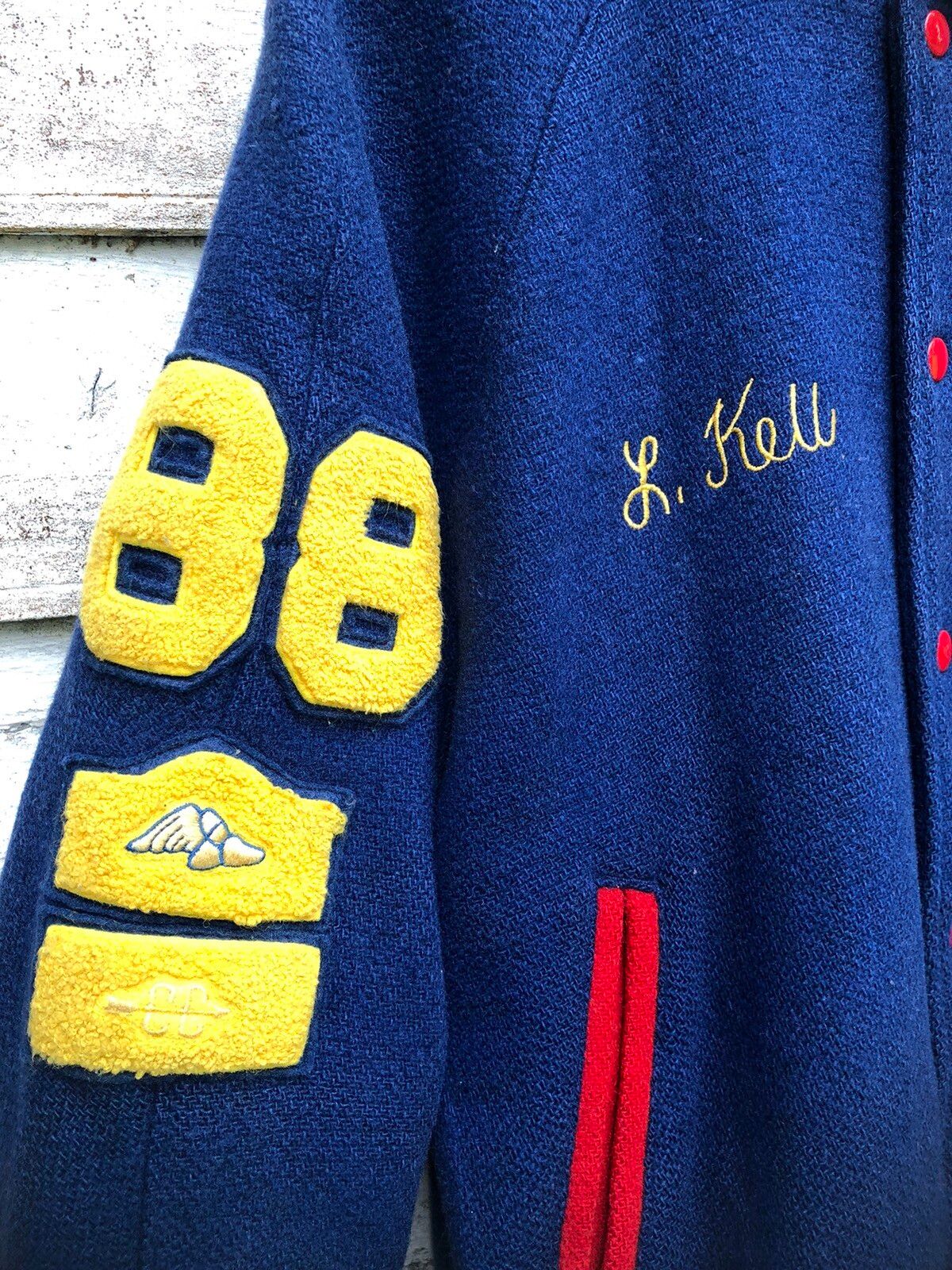 Vintage - Houston Sportwear La Shon Wool Varsity Jacket - 6