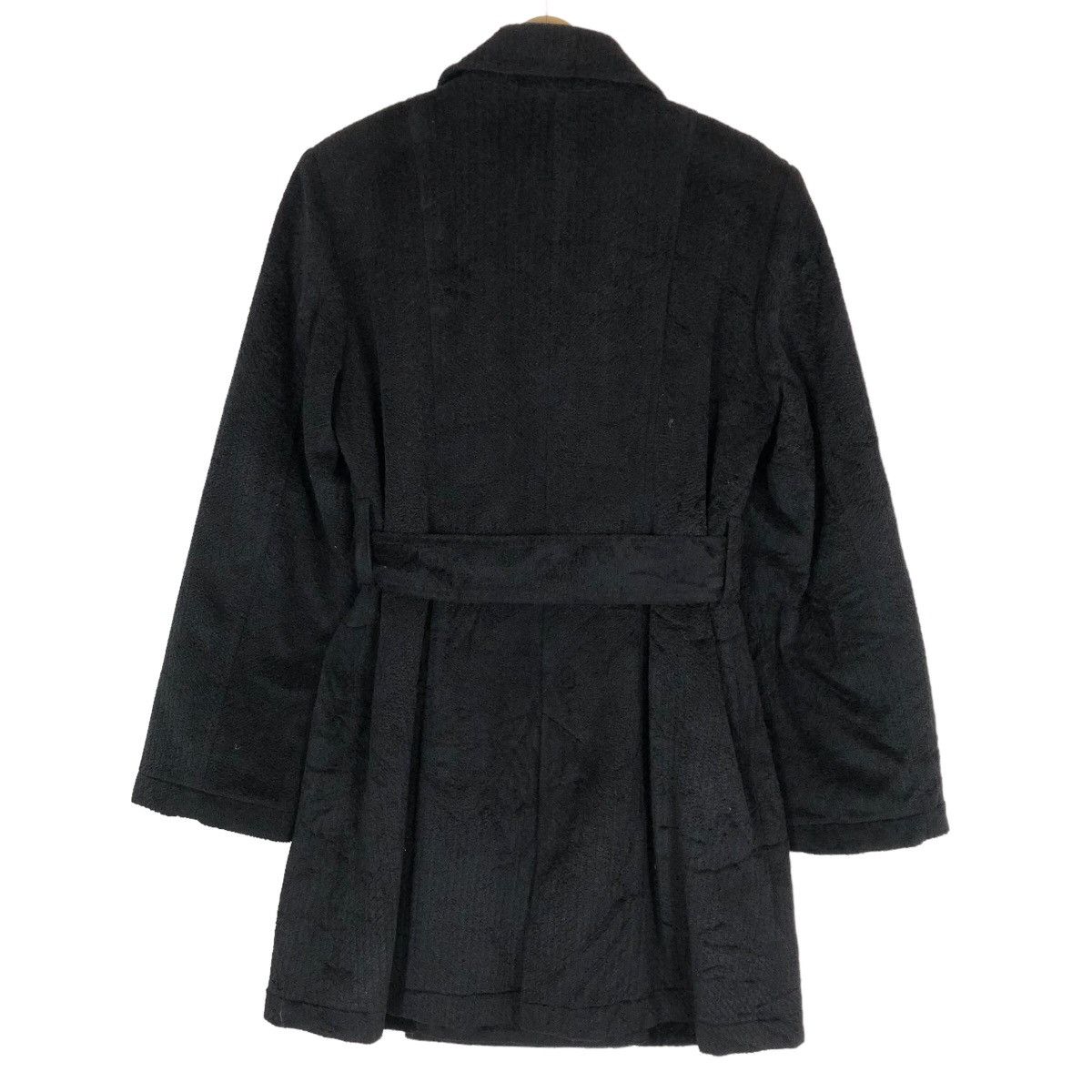 Vintage 90s Mary Quant Wool Trench Coat - 18