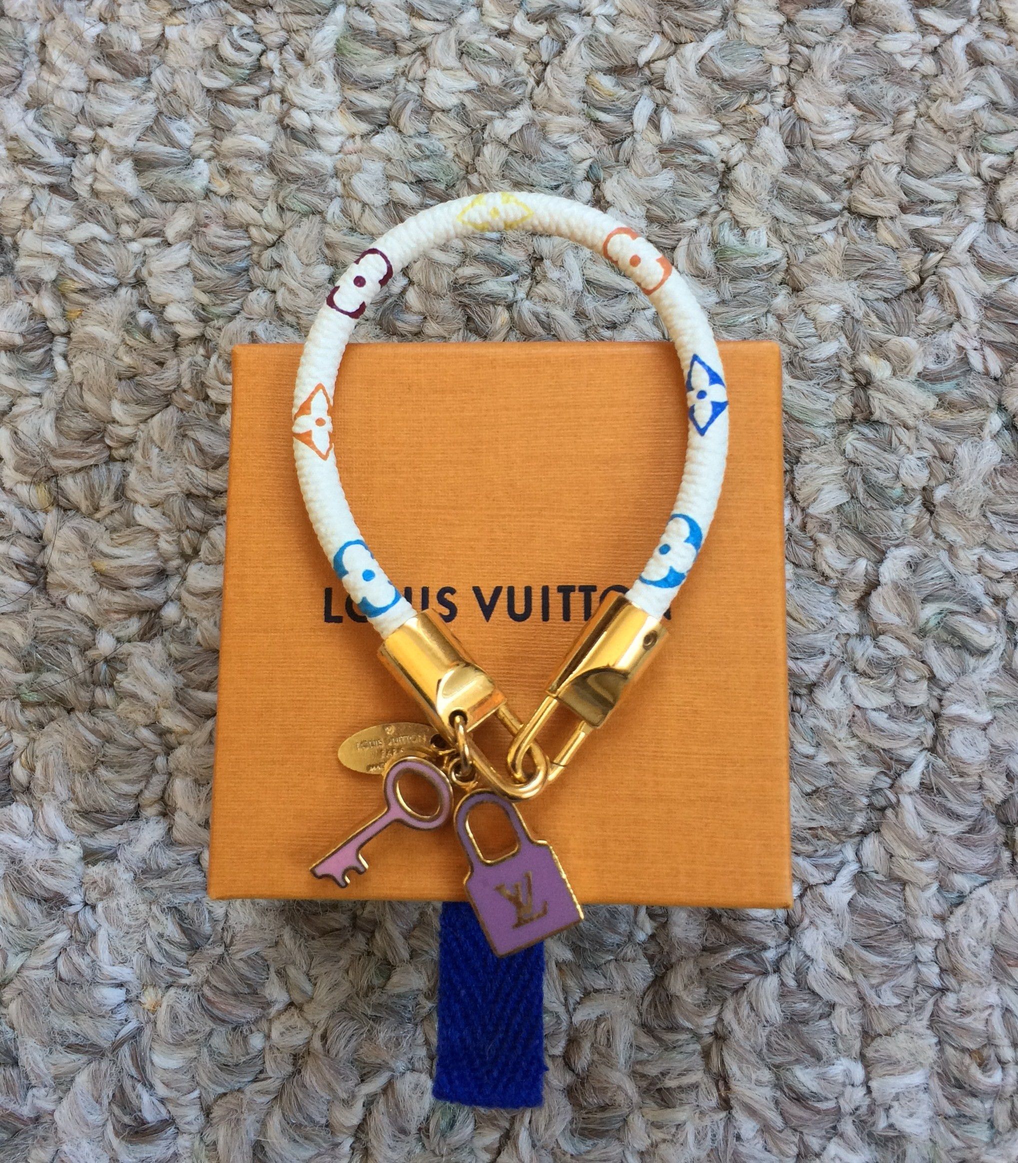 S/S 2003 Louis Vuitton x Murakami Monogram Luck It Bracelet - 1