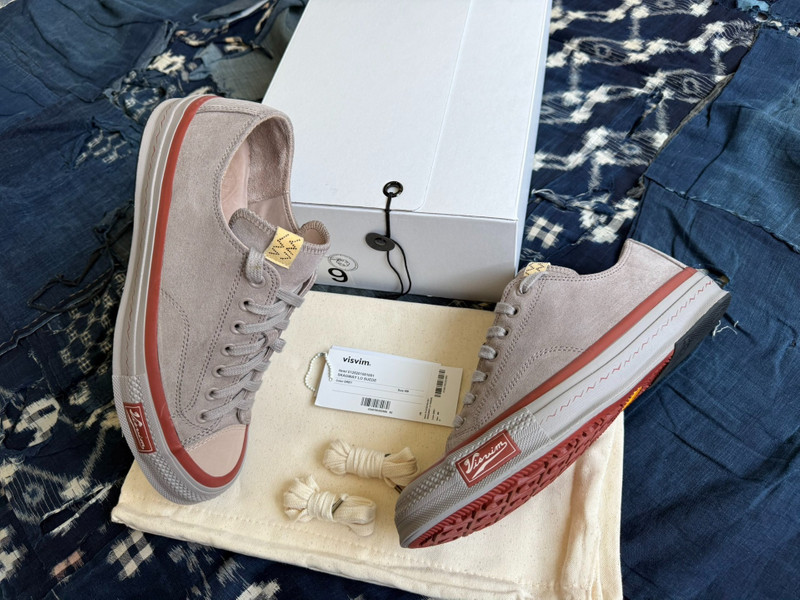 Visvim 25AW Skagway Lo Suede Sneakers - 1