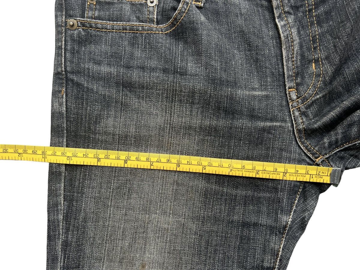 Uniqlo Black Low Rise Bootcut Flare Denim Jeans 30x29 - 14