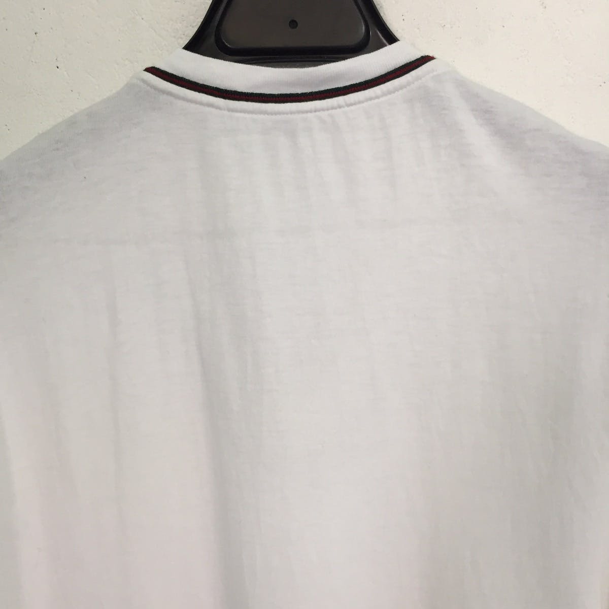 Gucci White Tee V Neck MADE IN ITALY - 12