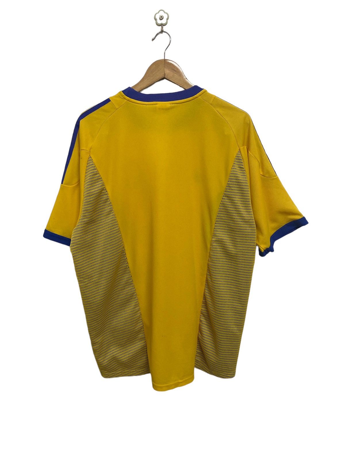 Sweden 2002 2003 Adidas Home Jersey - 3