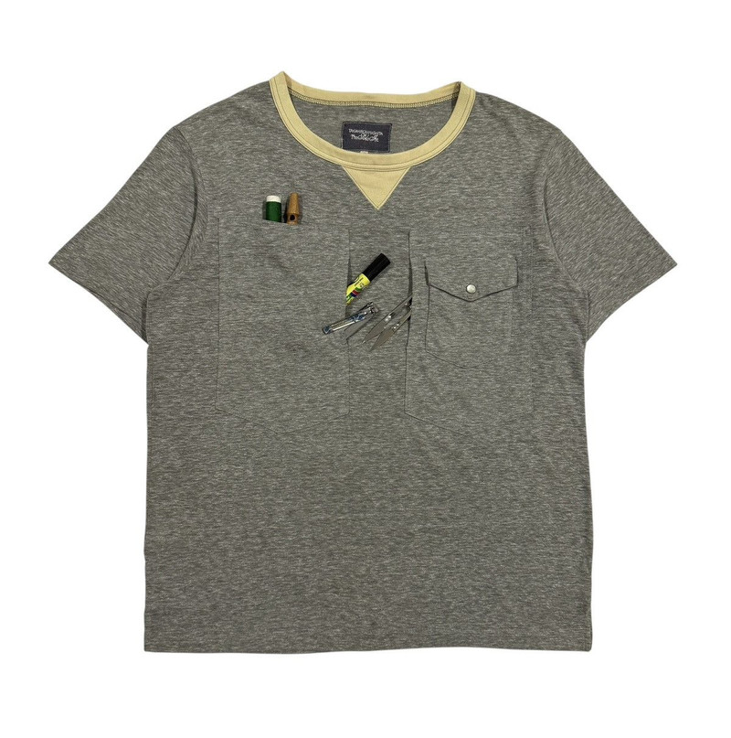 TakahiroMiyashita The Soloist.Multipocket Western Pocket Tee - 1