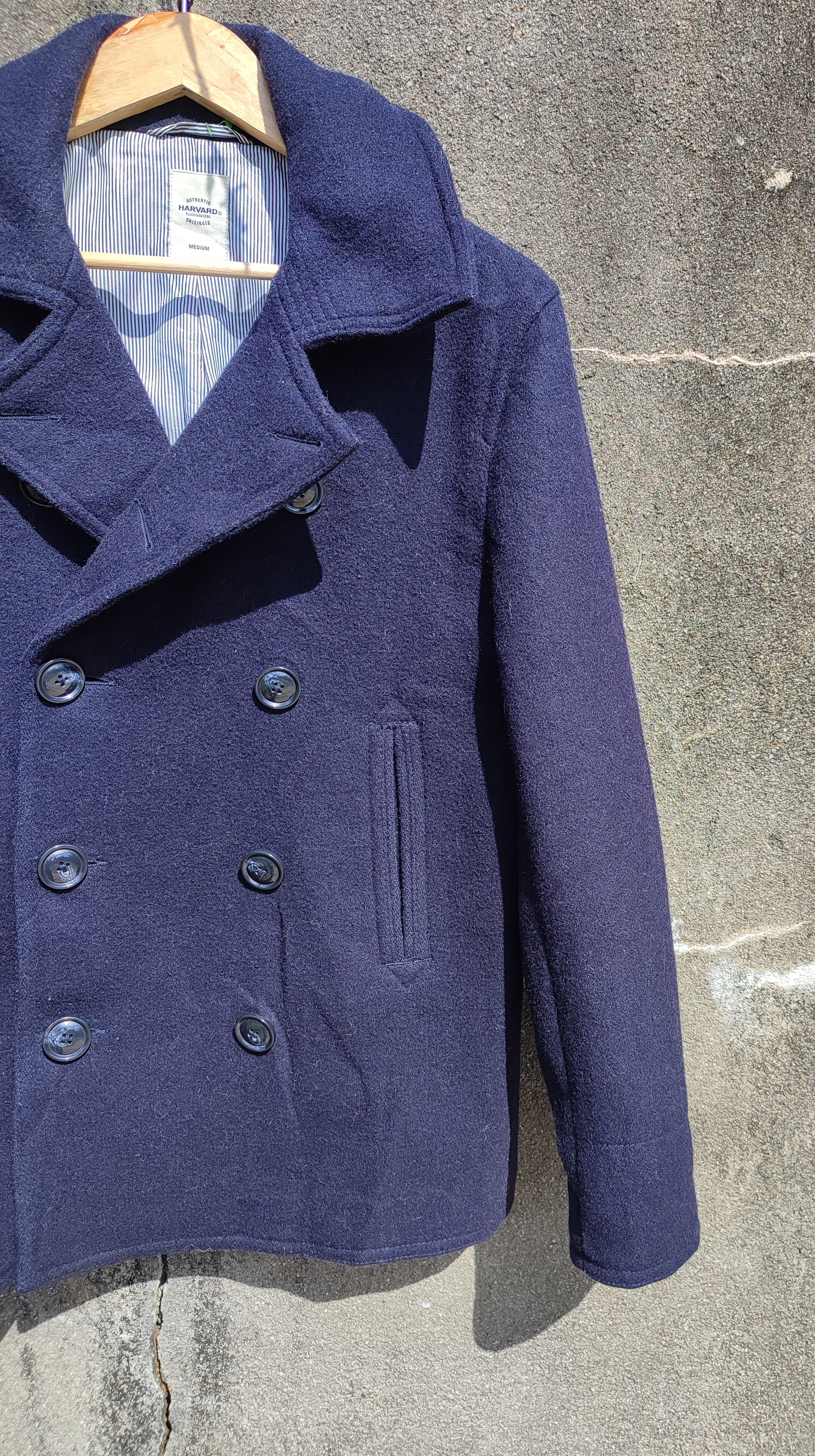 Vintage - Vintage Harvard Asymmetrical Wool Coat Jacket - 9