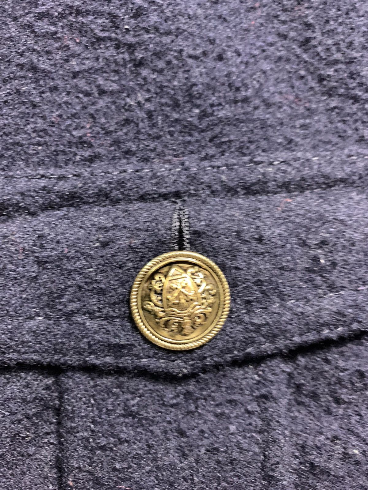 🔥TRICOTS CdG WOOL GOLD BUTTON JACKETS - 10