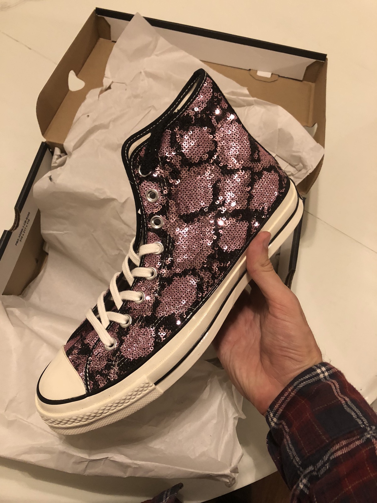 1970s Chuck Taylor Sequin Snakeskin - 3
