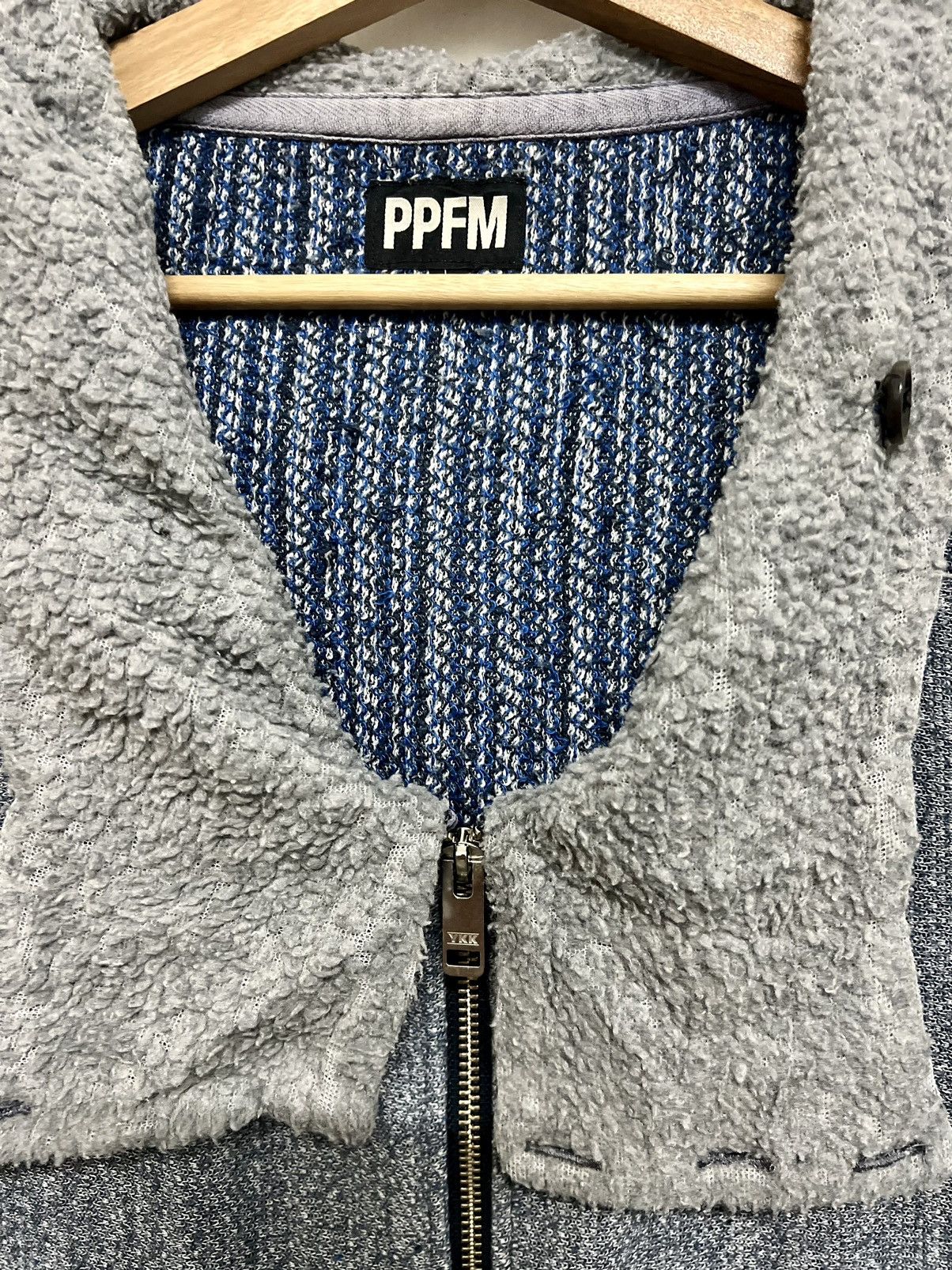 Archival Clothing - FW2012 PPFM OVERSIZE ZIP UP HOODIE - 6